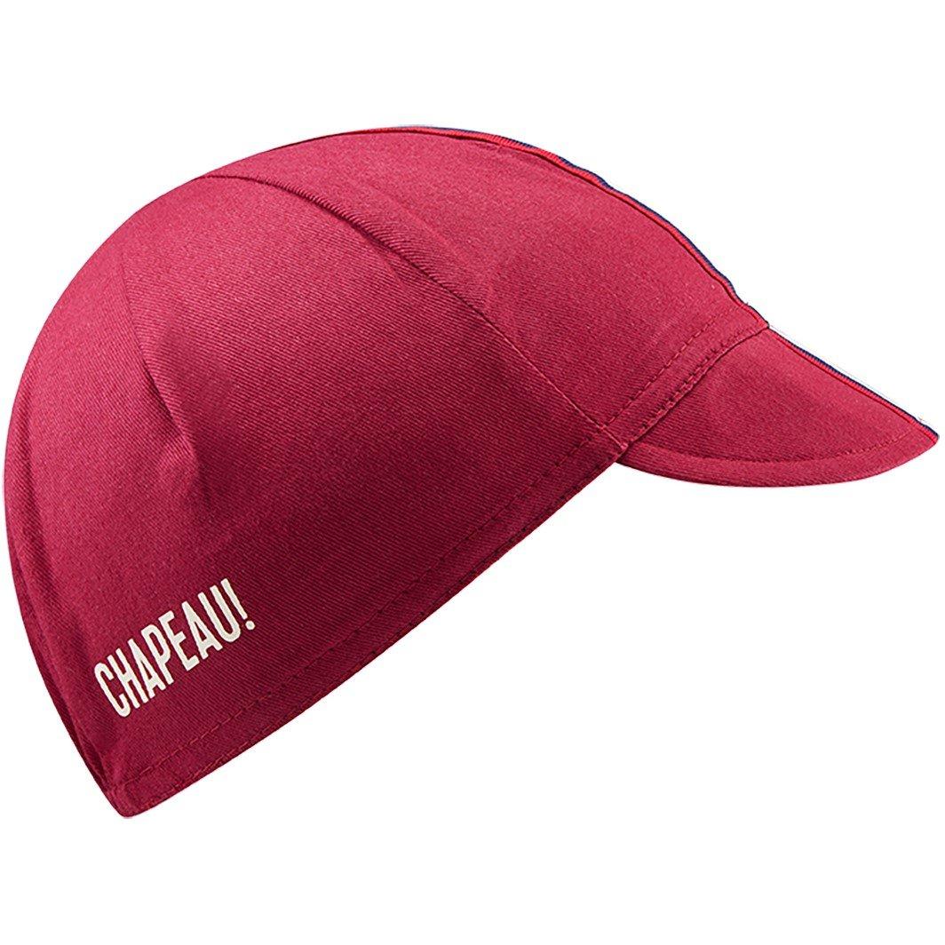 Devon Red - Chapeau - Mens Cotton Cap Striped Grosgrain,  Devon Red - 5