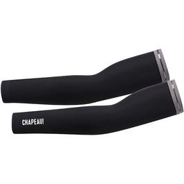 Chapeau Men's Arm Warmers, Wordmark, Black