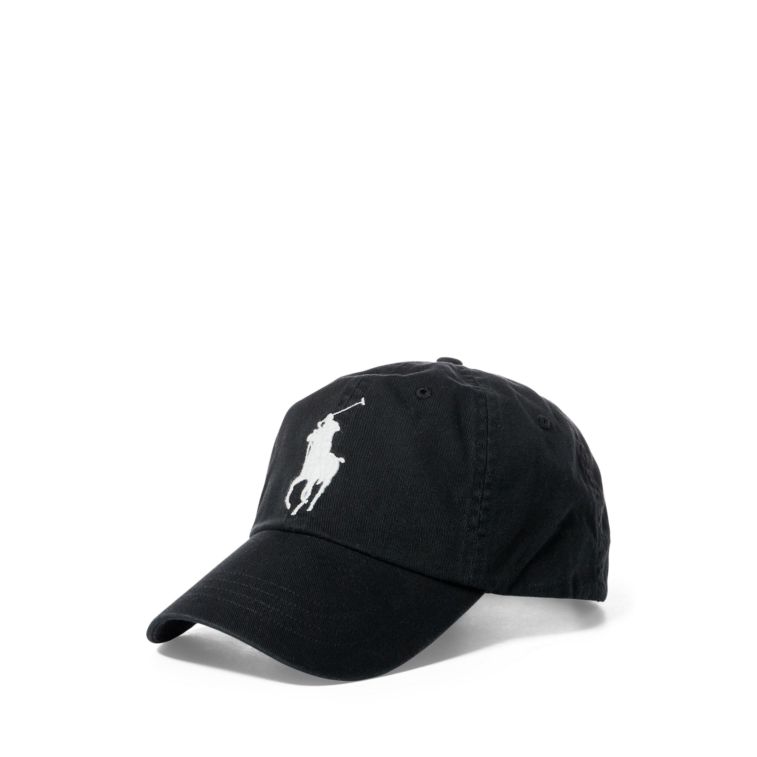 RL Black - Polo Ralph Lauren - Polo Big PP Ball Cap 72 - 1