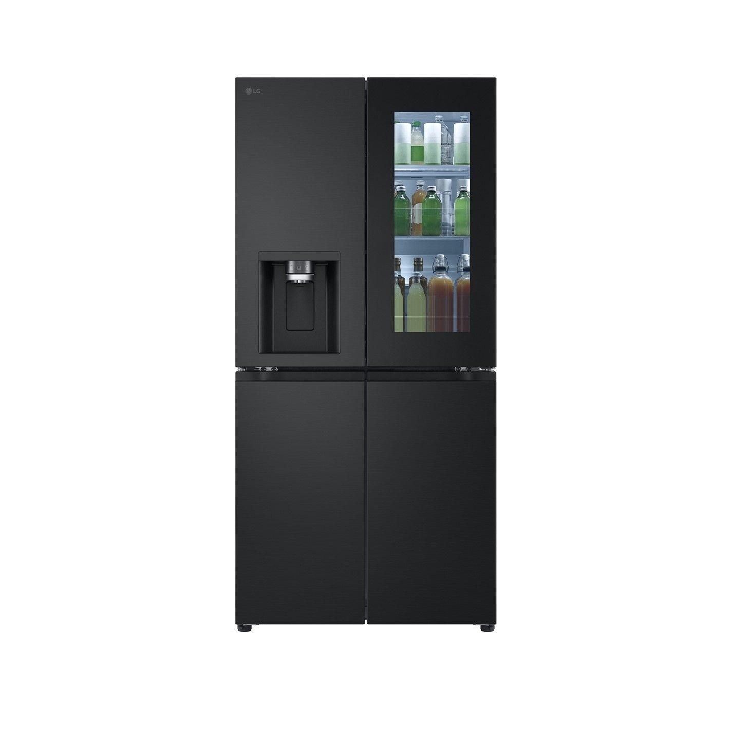 Matte Black - LG - 508L Linear Compressor American SBS Matte Black - 1