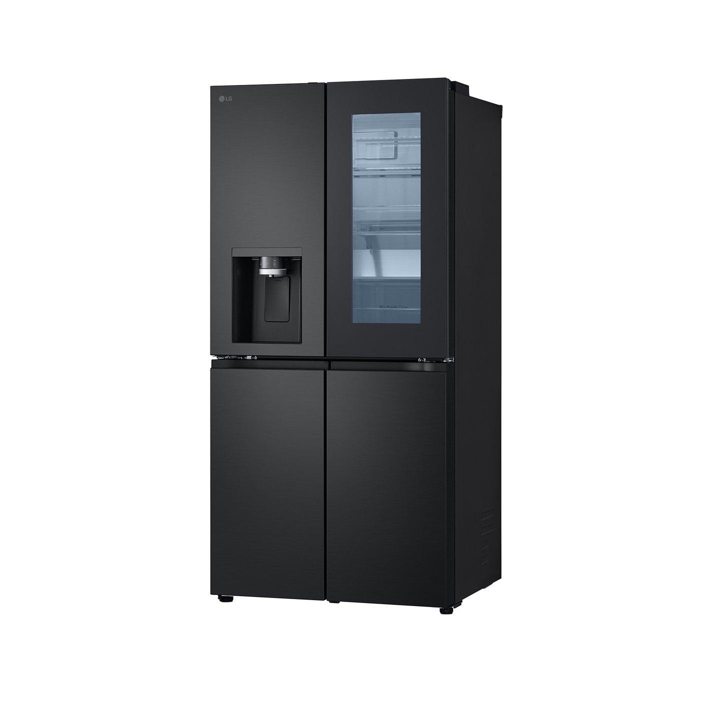 Matte Black - LG - 508L Linear Compressor American SBS Matte Black - 3