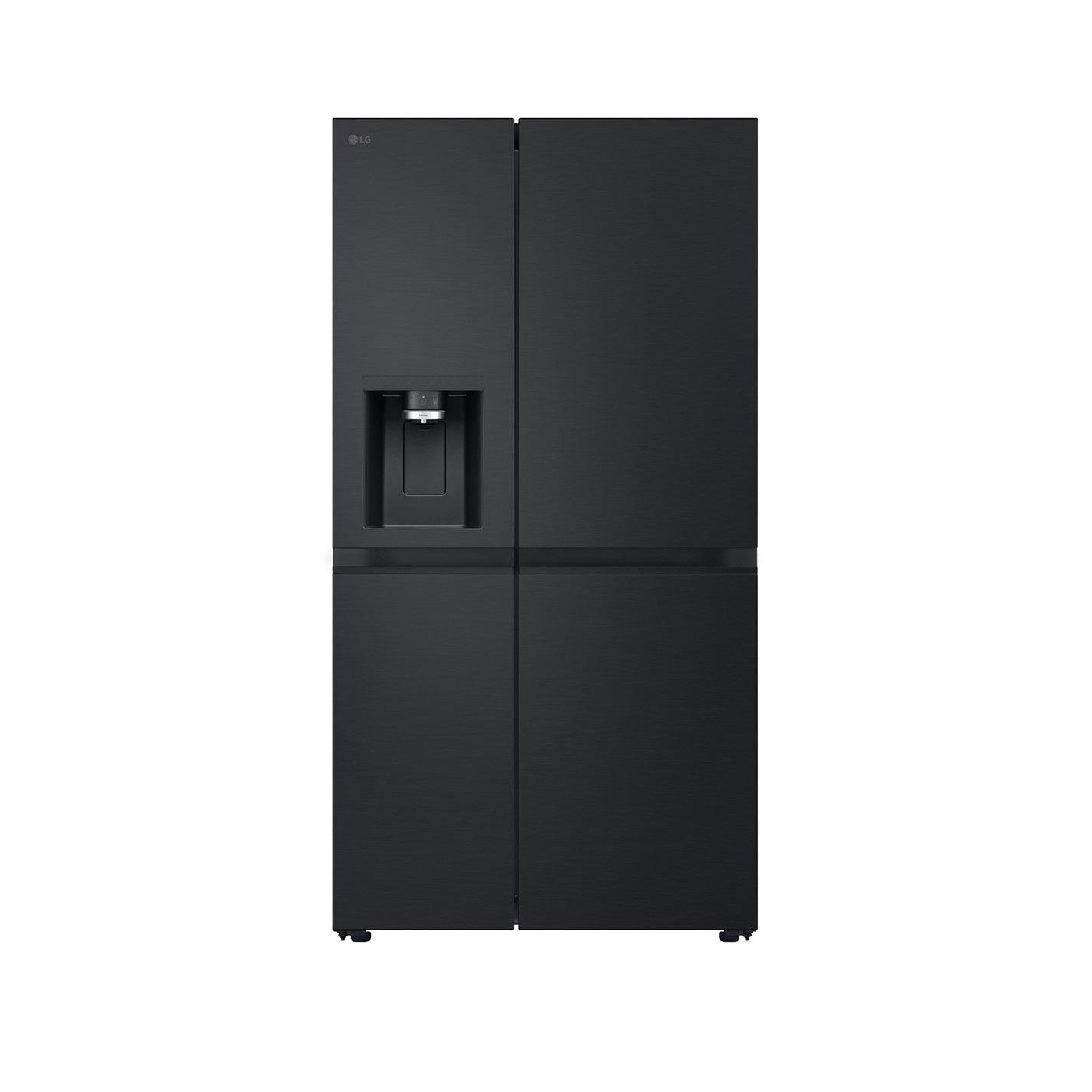Matte Black - LG - 628L Smart Inverter American SBS Matte Black - 1