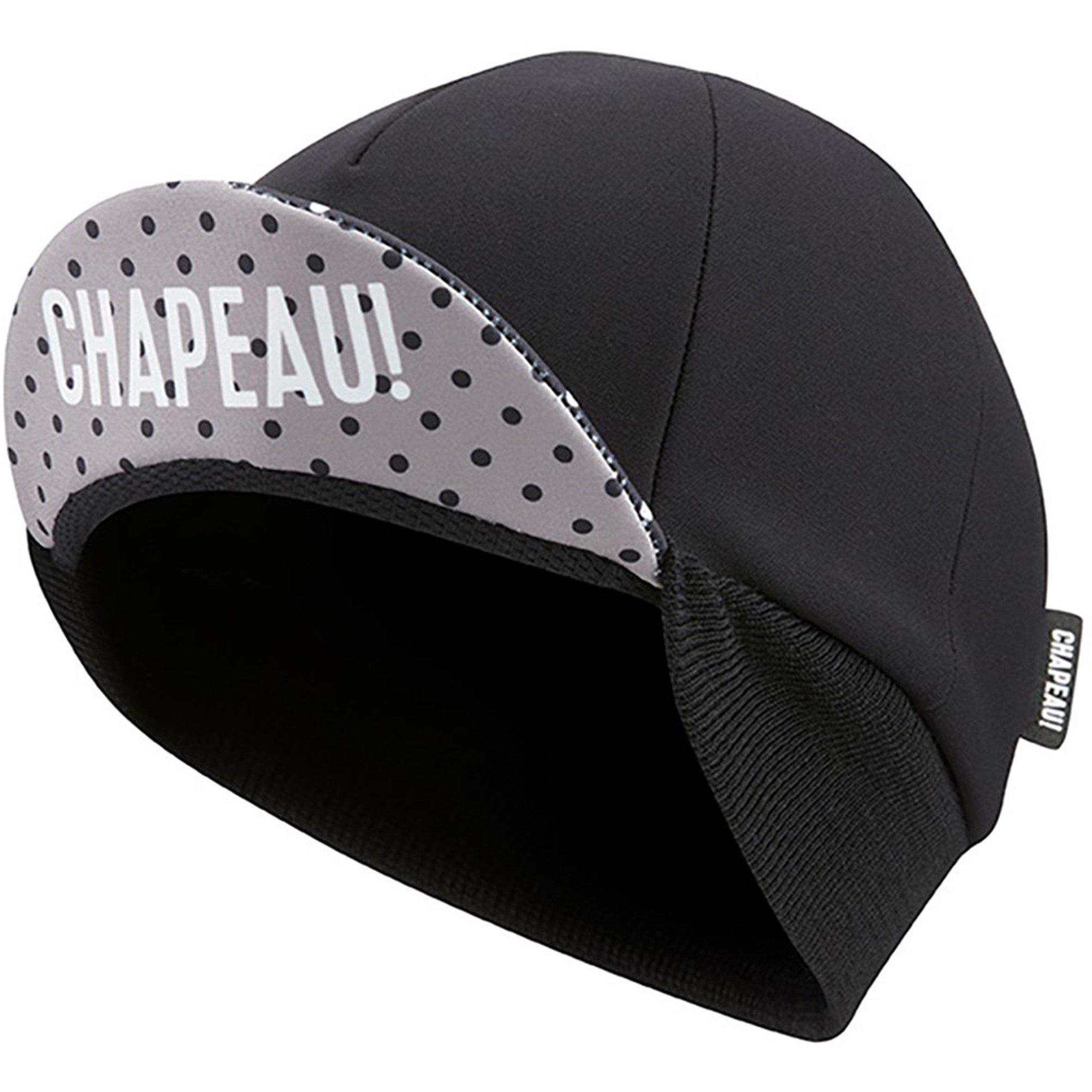Chapeau Club Windstopper Cap,  Polka/Black, One Size