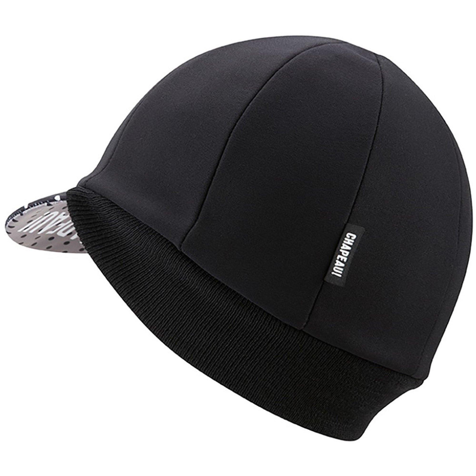 Black - Chapeau - Club Windstopper Cap,  Polka/Black, One Size - 2