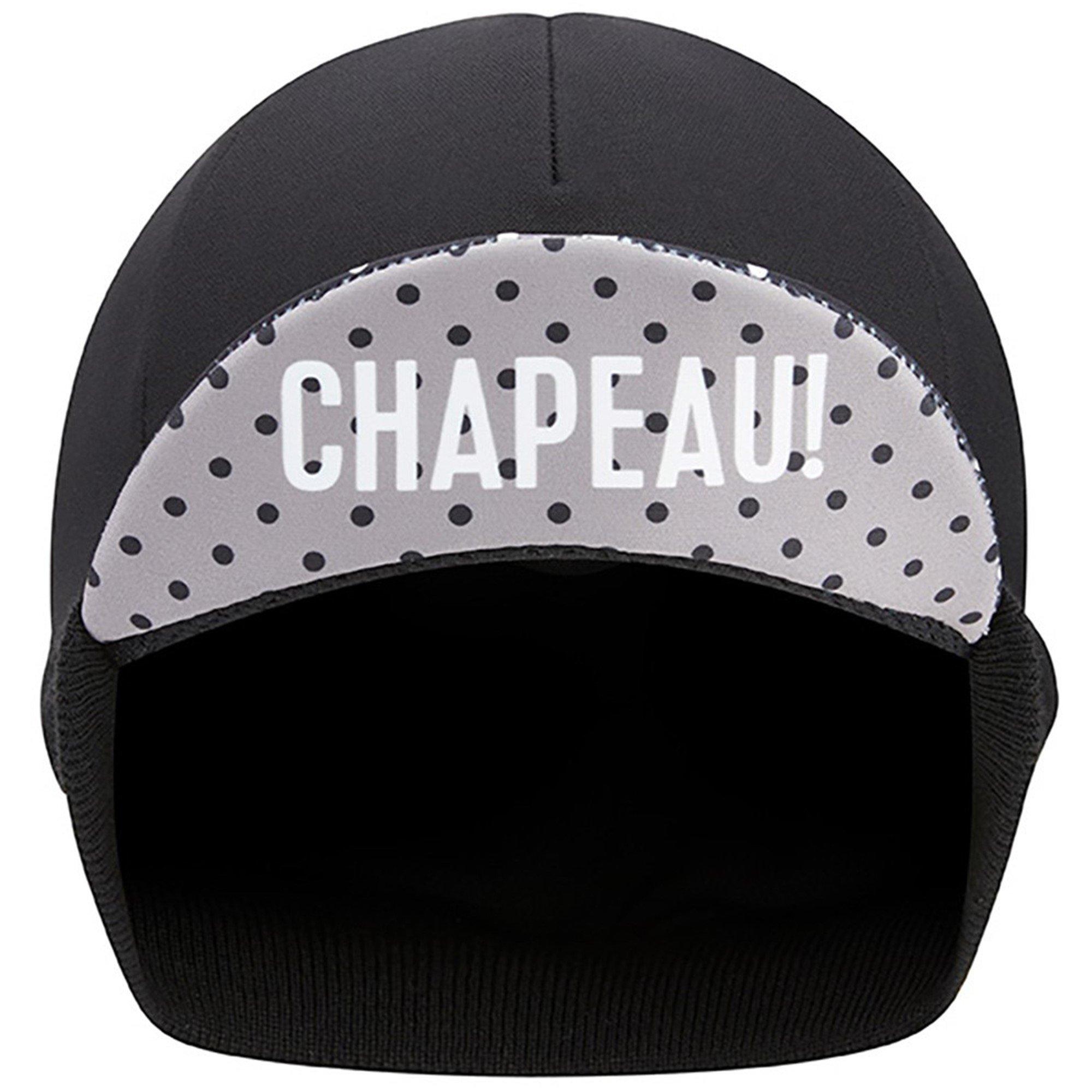 Black - Chapeau - Club Windstopper Cap,  Polka/Black, One Size - 3