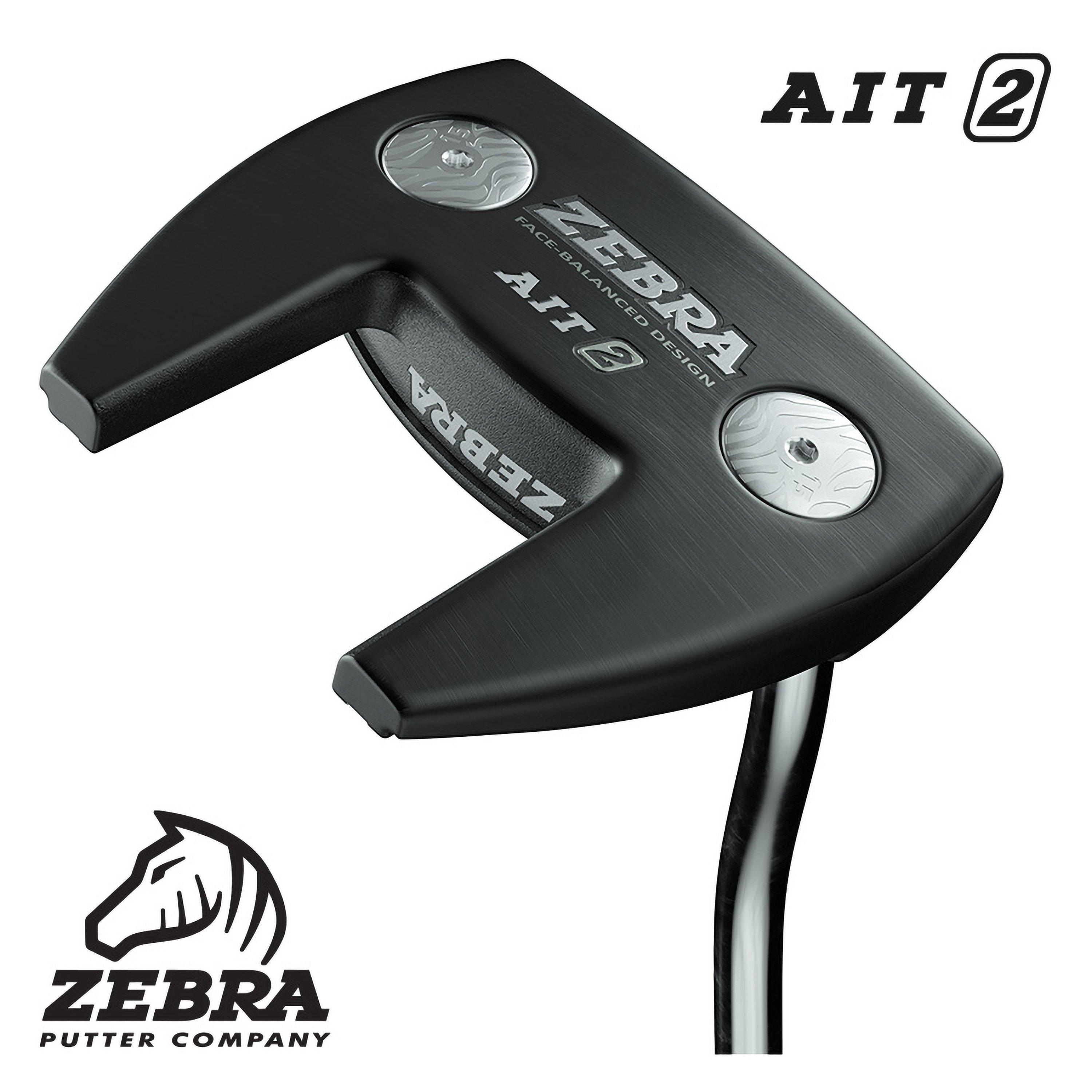 Black - Zebra - Zebra AIT2 Right Handed Putters - 1