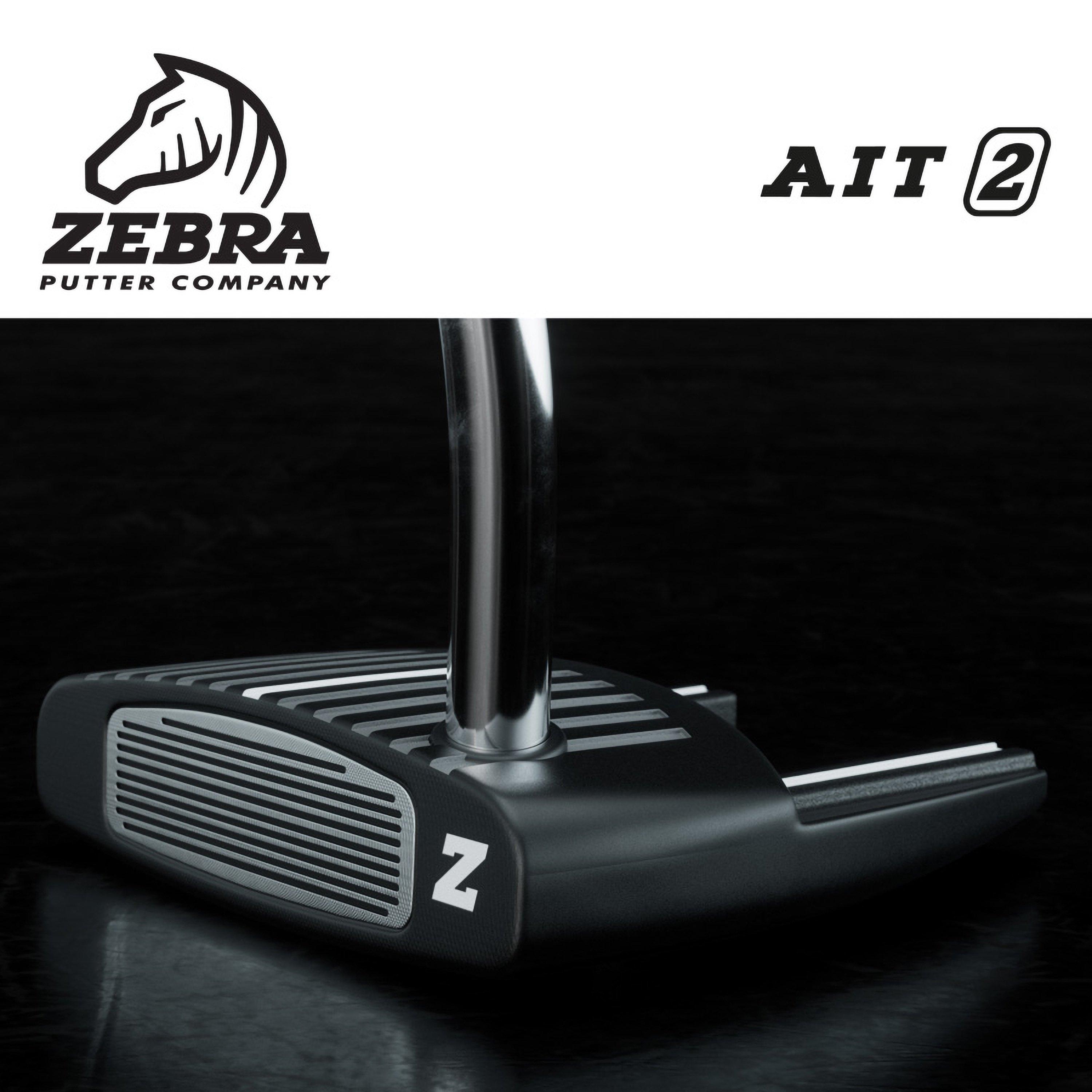 Black - Zebra - Zebra AIT2 Right Handed Putters - 5