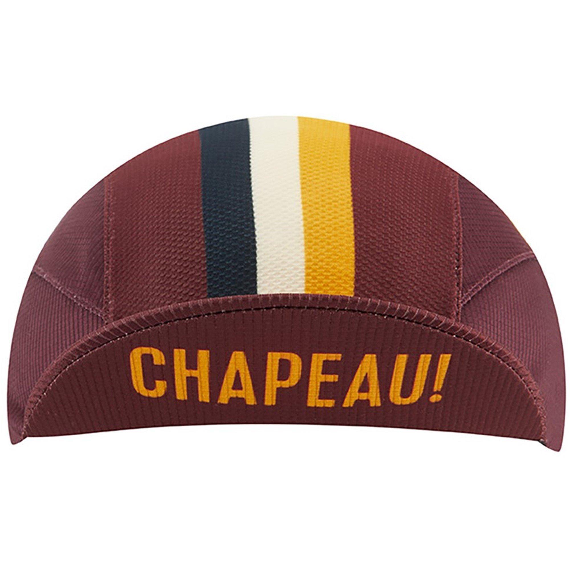 Aubergine - Chapeau - Mens Lightweight Cap Club Stripe,  Aubergine - 2