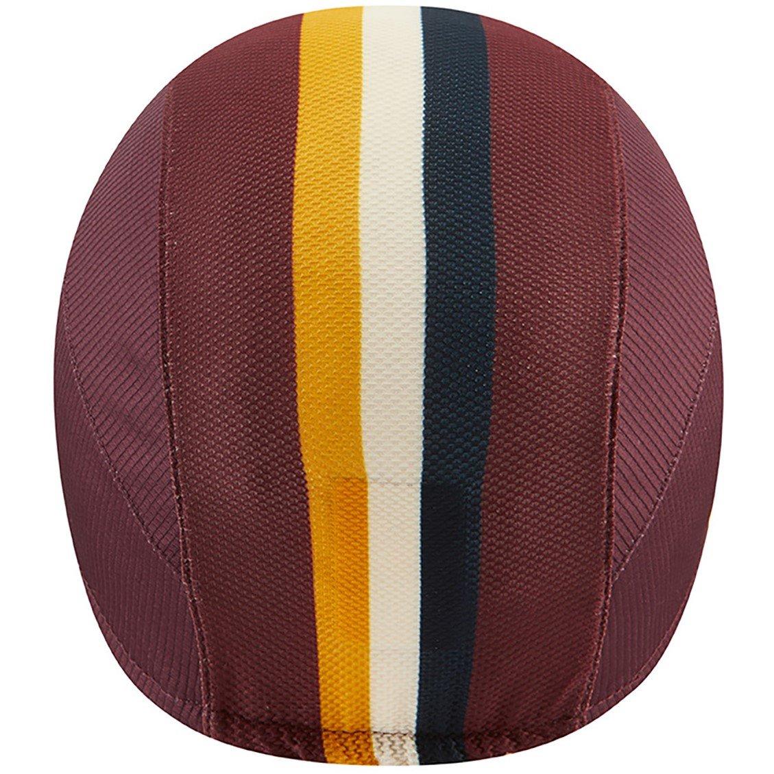 Aubergine - Chapeau - Mens Lightweight Cap Club Stripe,  Aubergine - 3