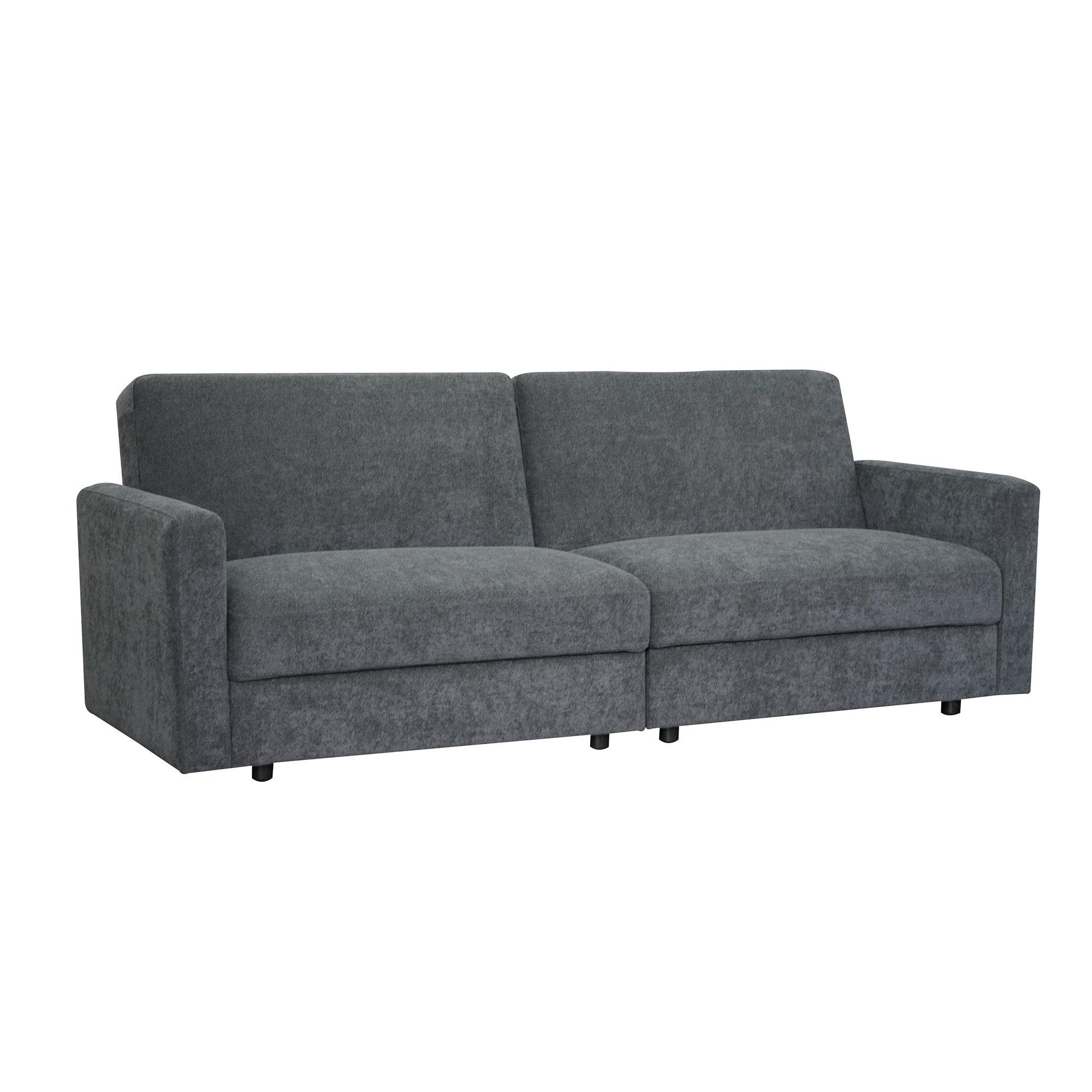 Charcoal - Aspire - Vault Sofa Bed with Dual Storage - 2