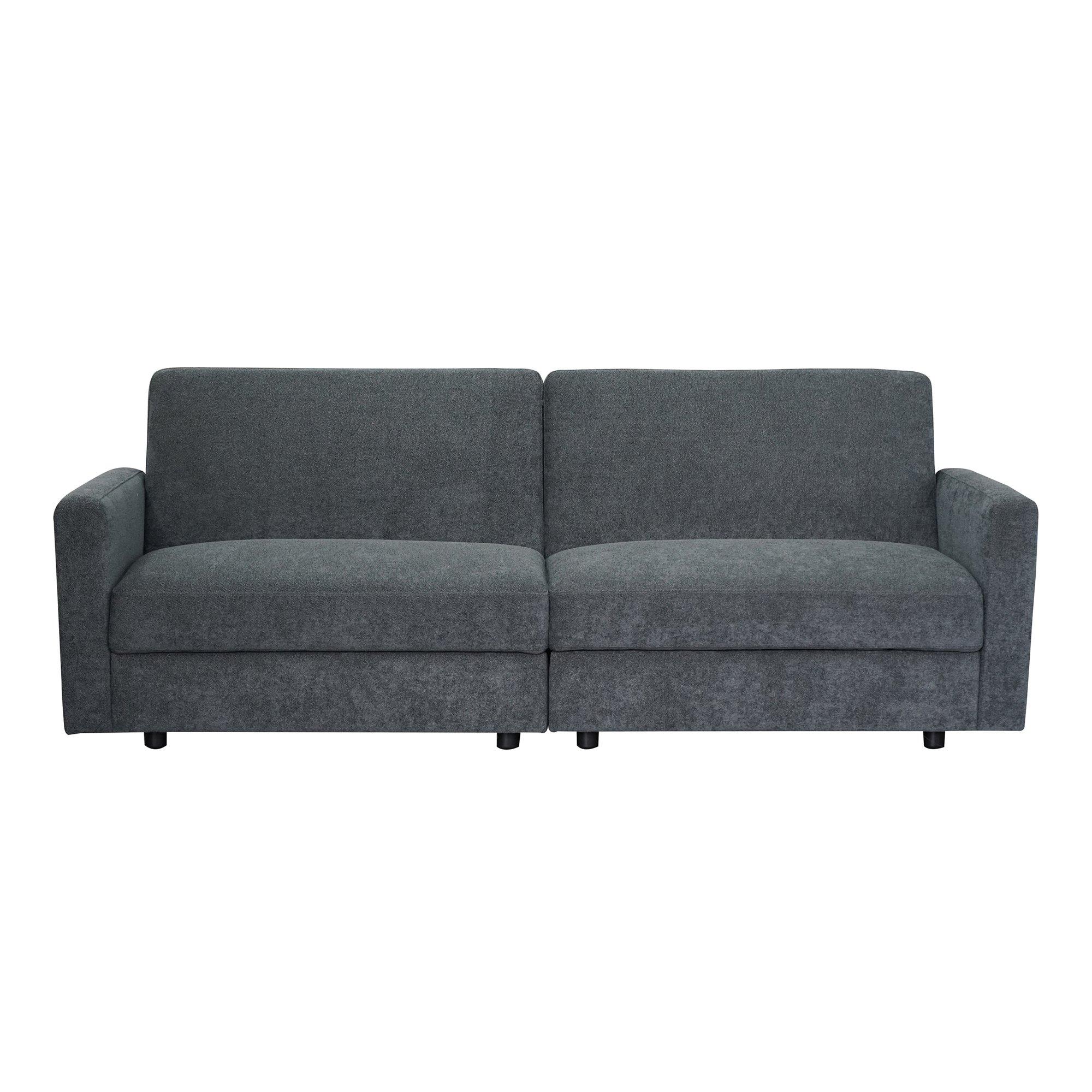 Charcoal - Aspire - Vault Sofa Bed with Dual Storage - 6