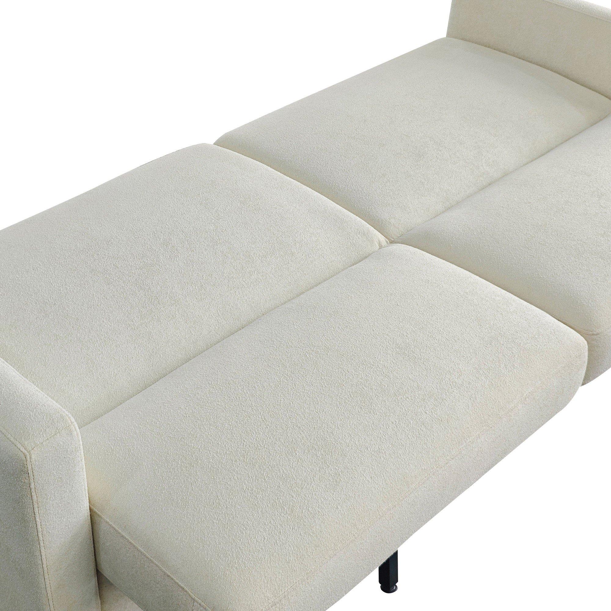 Natural - Aspire - Vault Sofa Bed with Dual Storage - 5