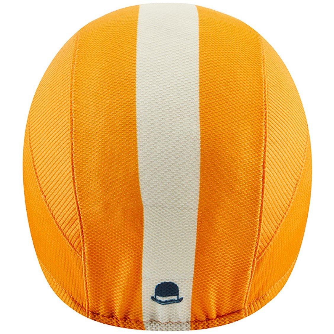 Bright Orange - Chapeau - Mens Lightweight Cap Central Stripe,  Bright Orang - 3