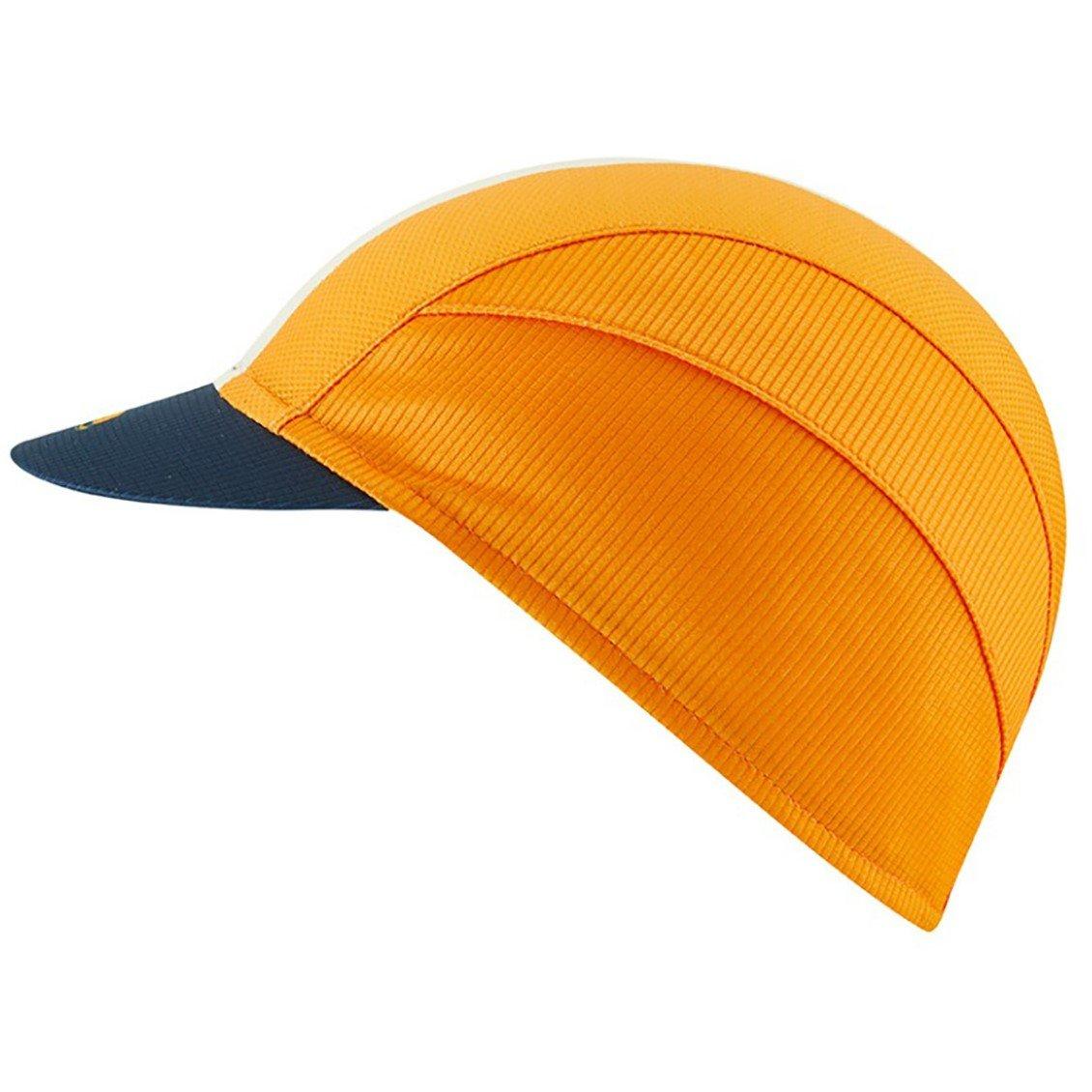 Bright Orange - Chapeau - Mens Lightweight Cap Central Stripe,  Bright Orang - 4