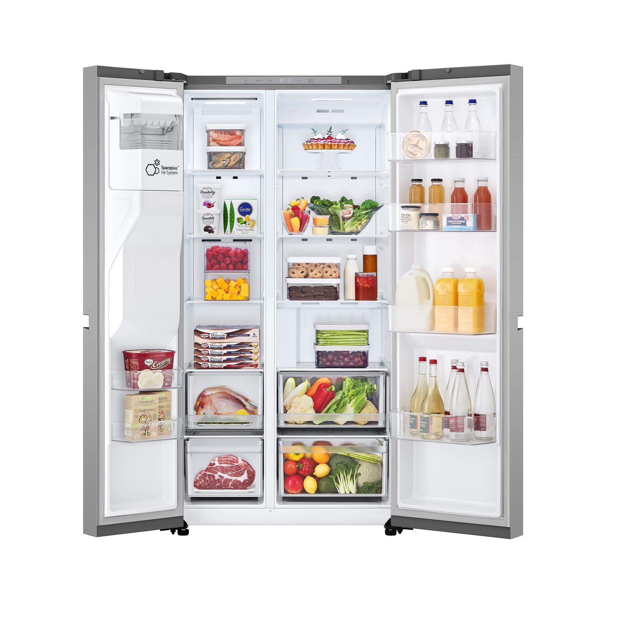 Prime Silver - LG - 638L Smart Inverter American SBS - Prime Silver - 3