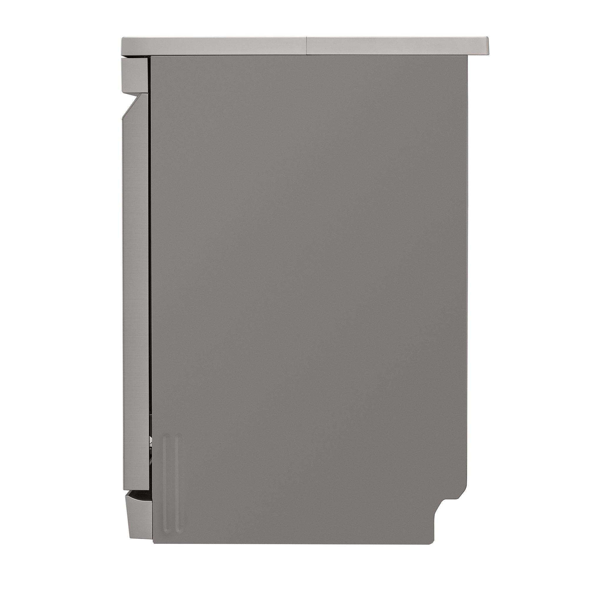 Silver - LG - DF355FP 14 Setting Auto Opening Dishwasher Silver - 6