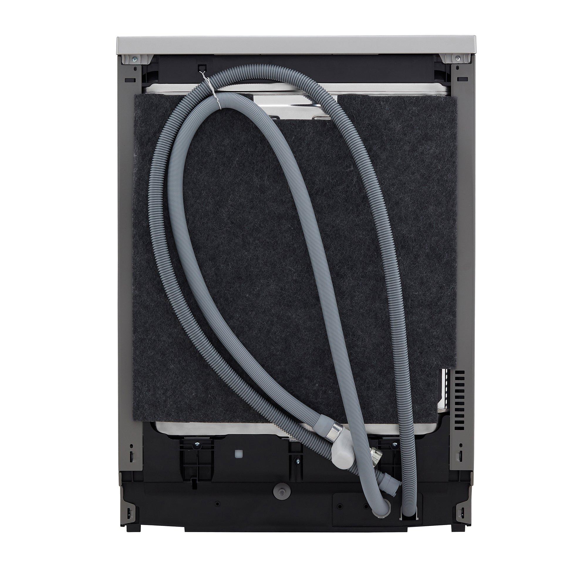 Silver - LG - DF355FP 14 Setting Auto Opening Dishwasher Silver - 9