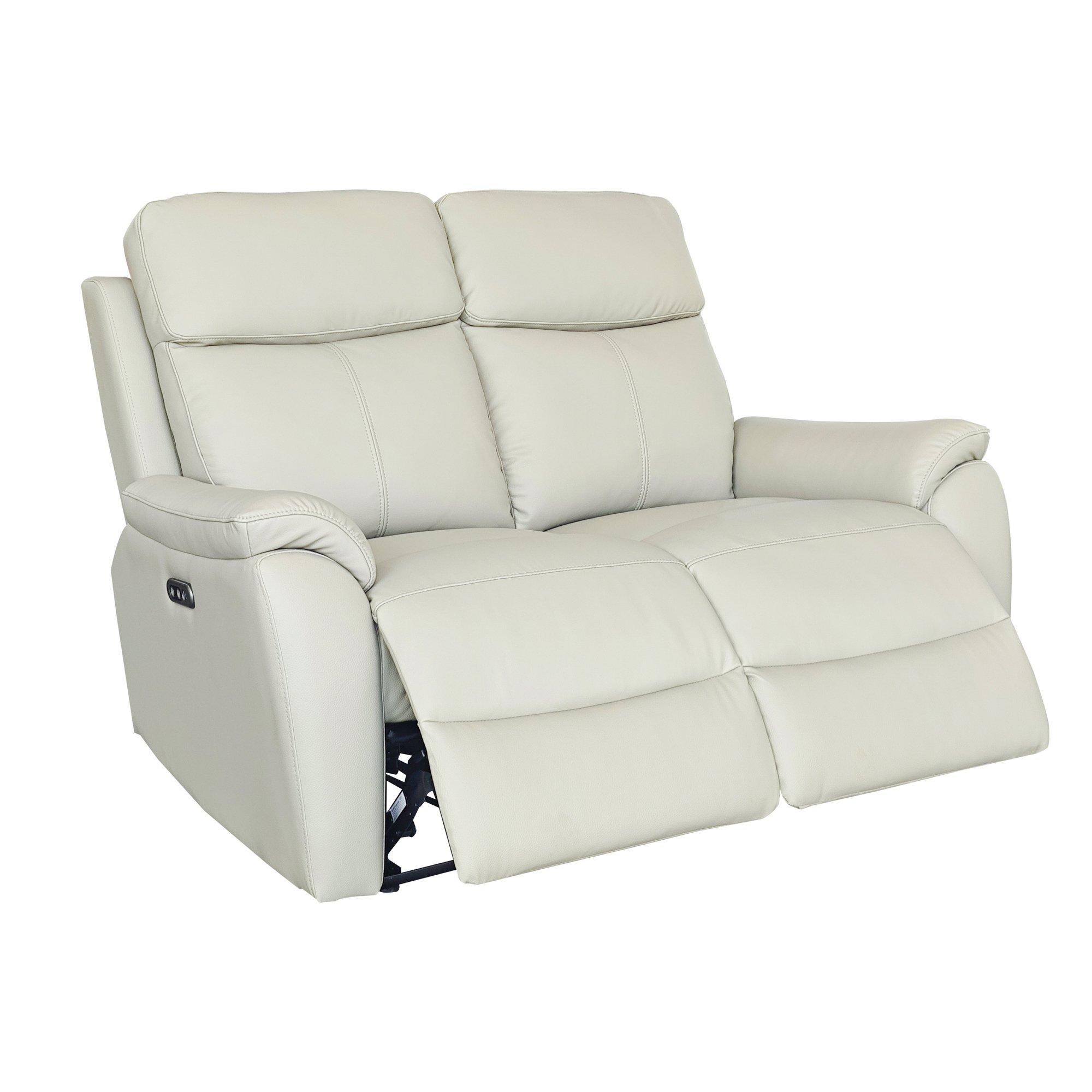 Light Grey - Aspire - Kingsmere 3 + 2 + 1 Power Recliner Sofa Suite - 7