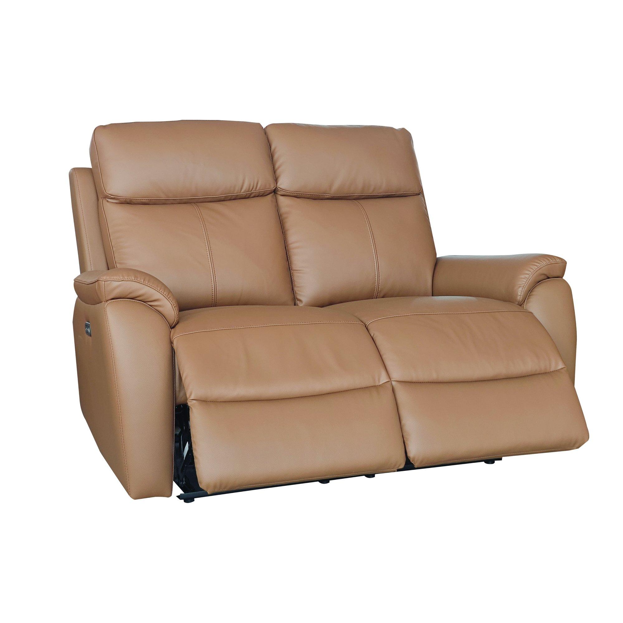 Tan - Aspire - Kingsmere 3 + 2 + 1 Power Recliner Sofa Suite - 3