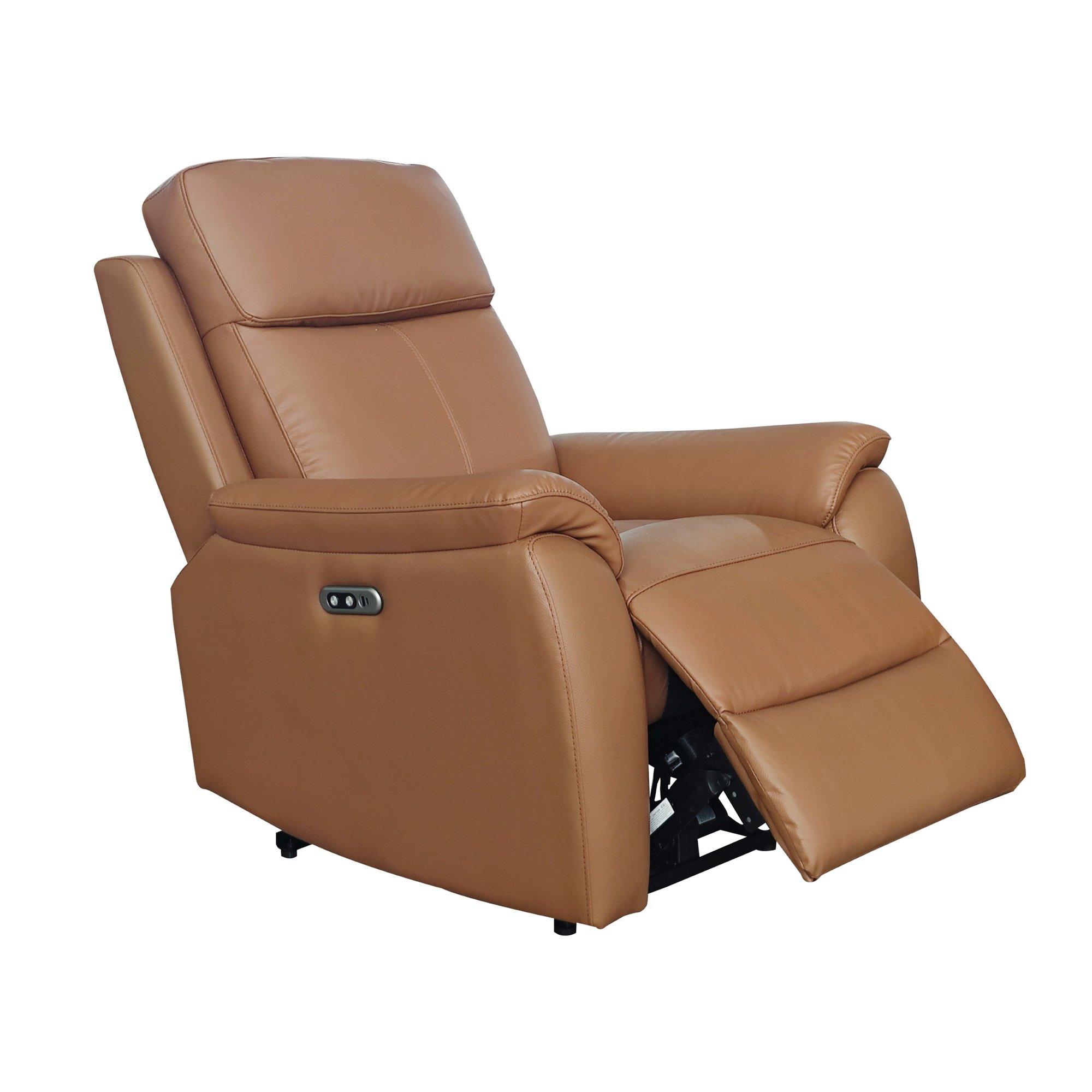 Tan - Aspire - Kingsmere 3 + 2 + 1 Power Recliner Sofa Suite - 4