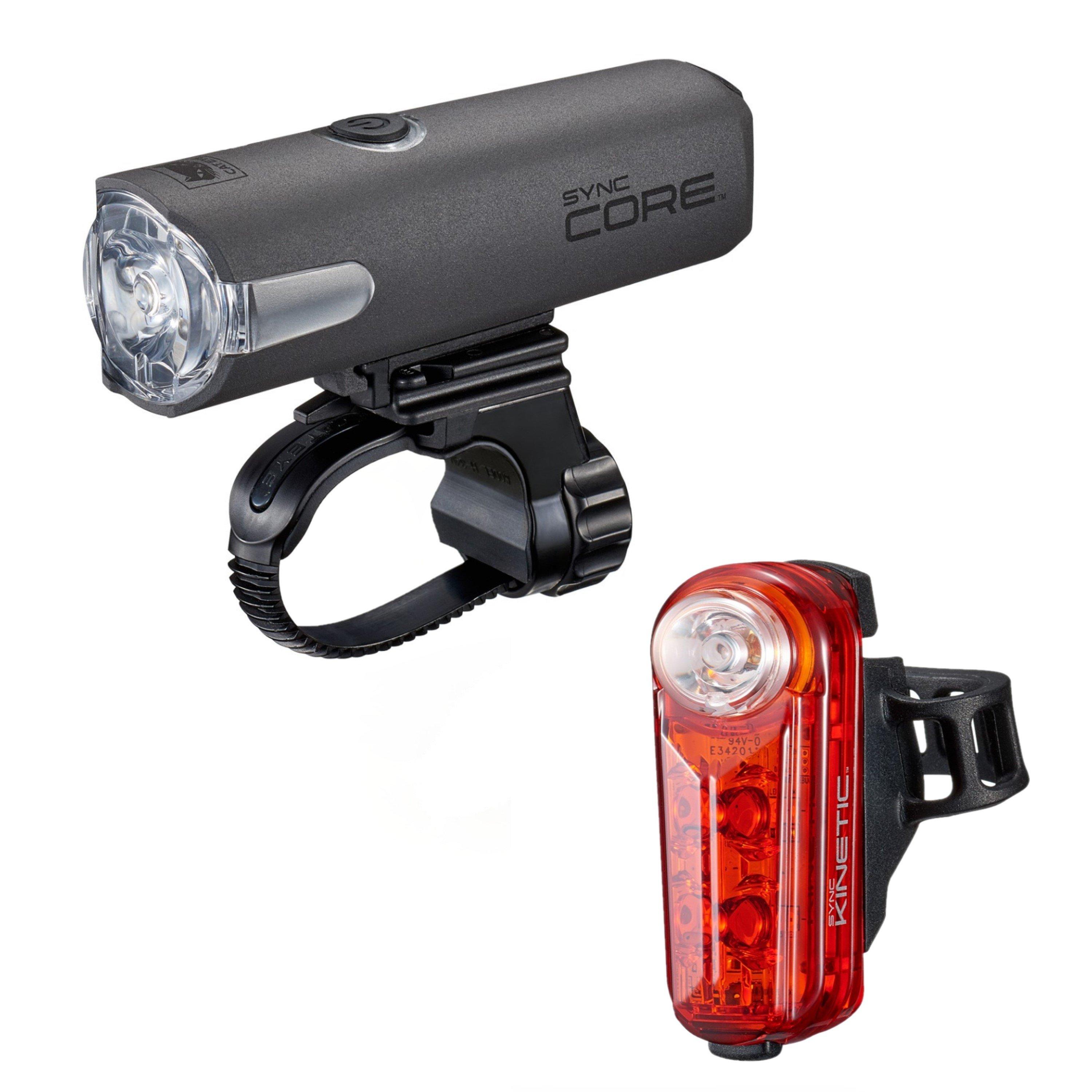None - Cateye - Sync Core / Sync Kinetic Bluetooth Bike Light Set - 1