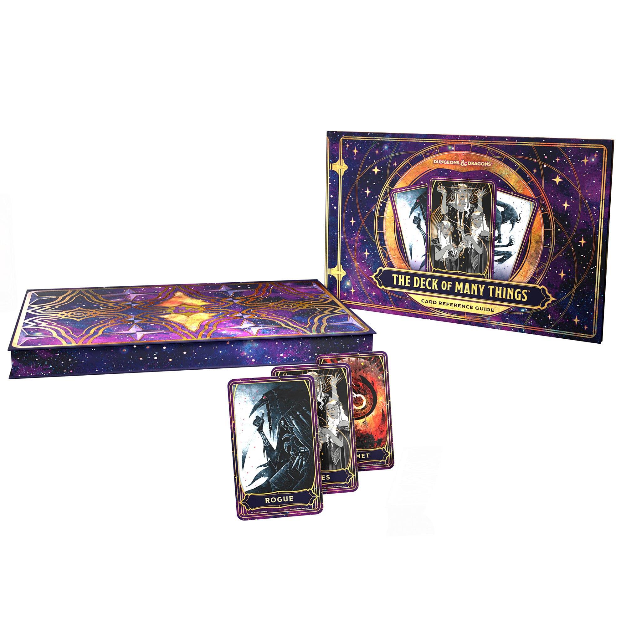 Dungeons and Dragons D&D - The Deck of Many Things + Expansion Book ...