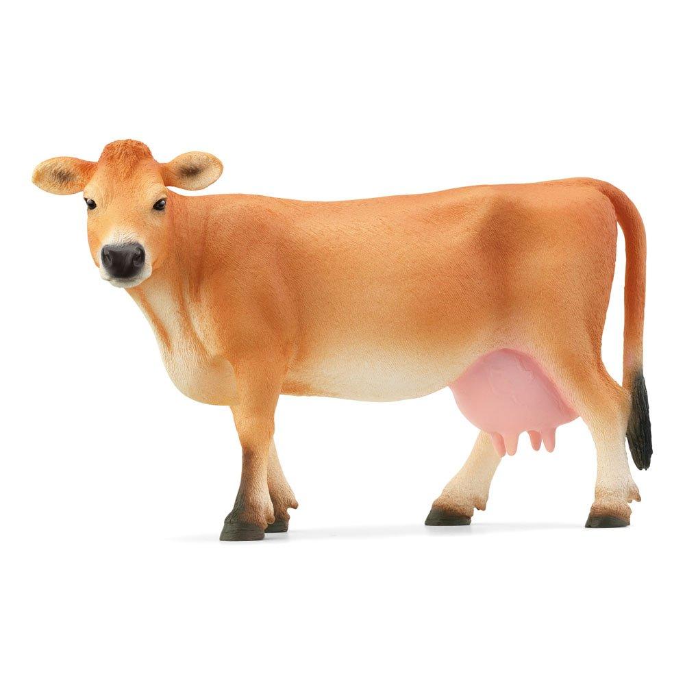 Schleich  Kids Farm World Jersey Cow Toy -  - 000