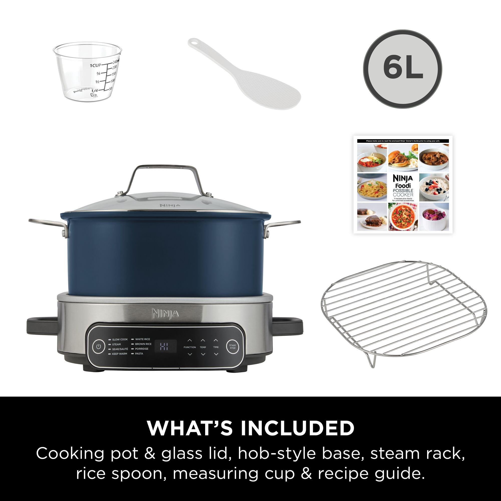 Midnight Blue - Ninja - Ninja 8-in-1 6L Possible Cooker - 2