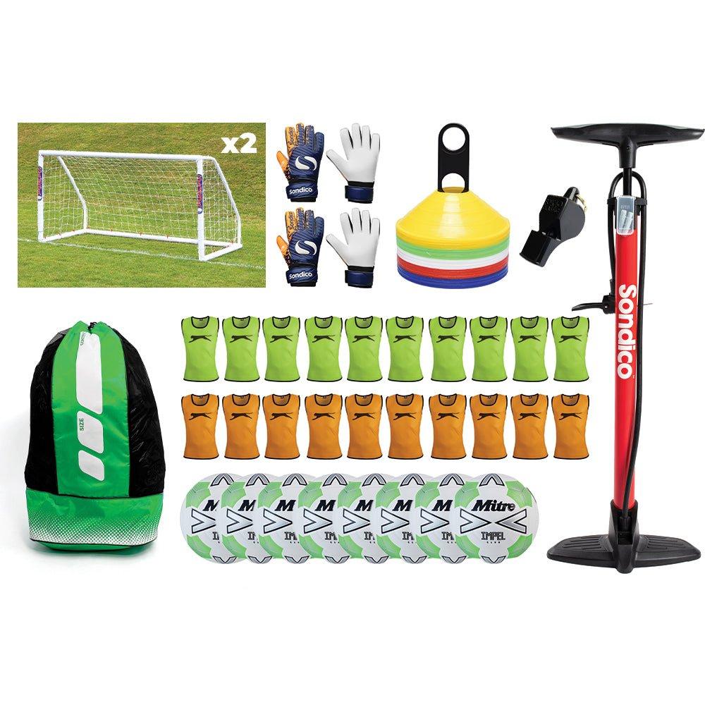 Mitre 8ft x 4ft Football Goal Pack