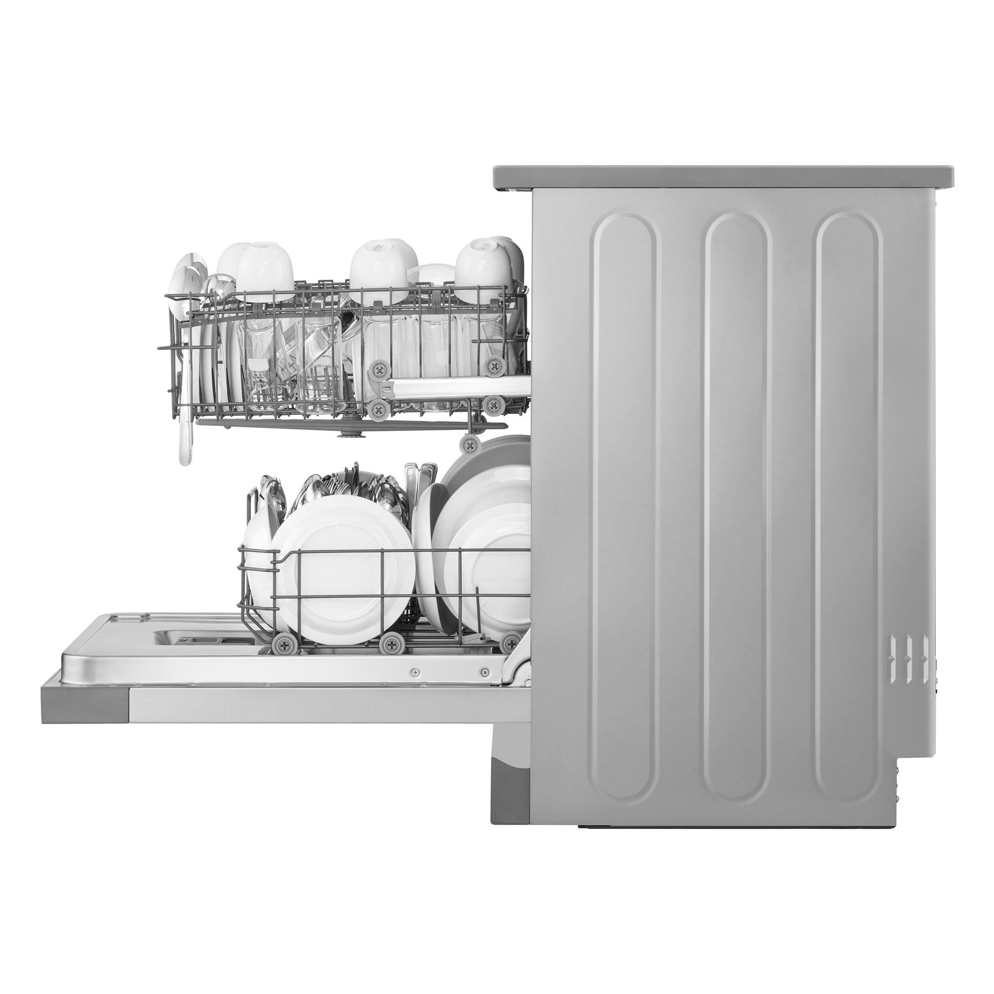 Silver - LG - DF030FL 13 PS Freestanding Full Size Dishwasher - 5