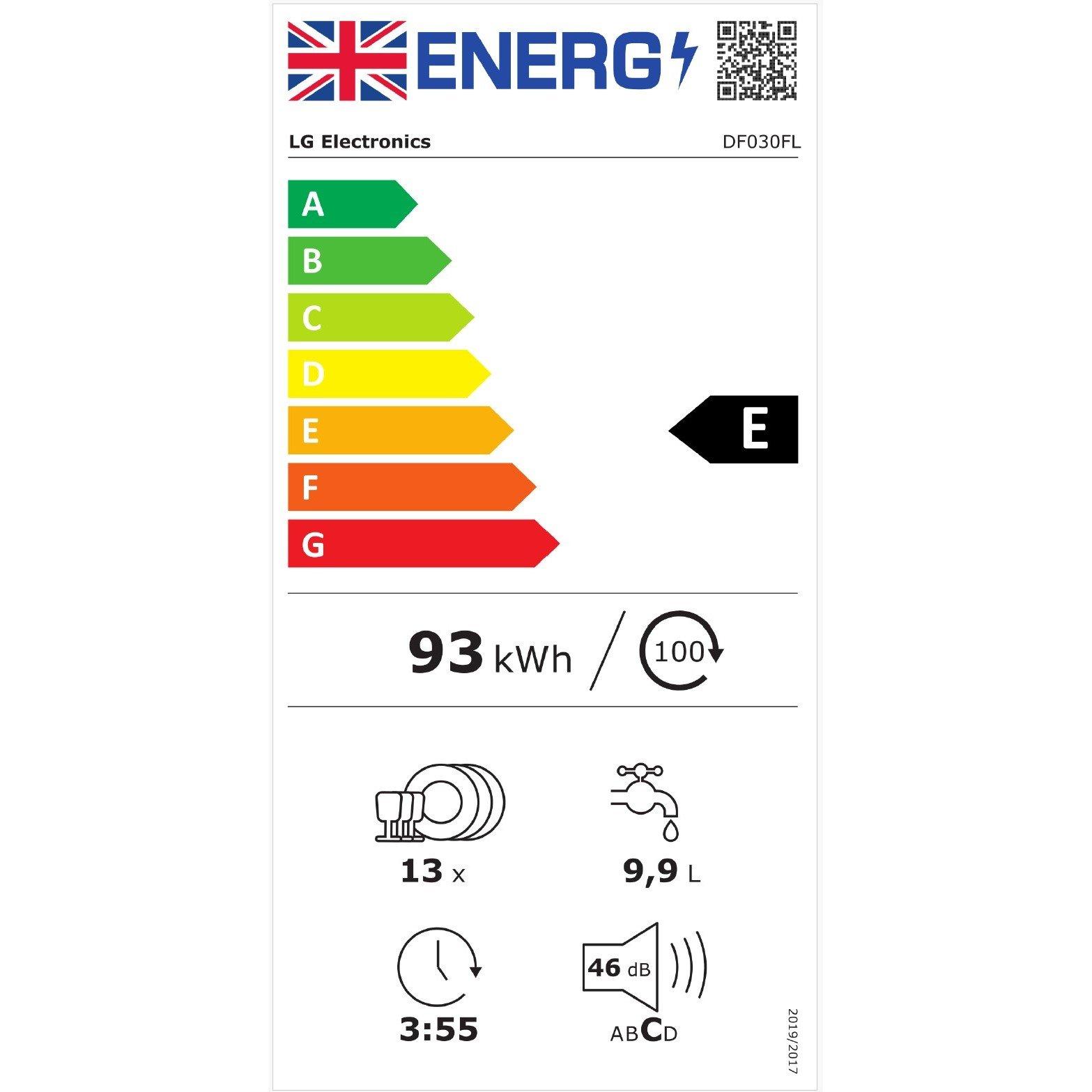 Silver - LG - DF030FL 13 PS Freestanding Full Size Dishwasher - 7