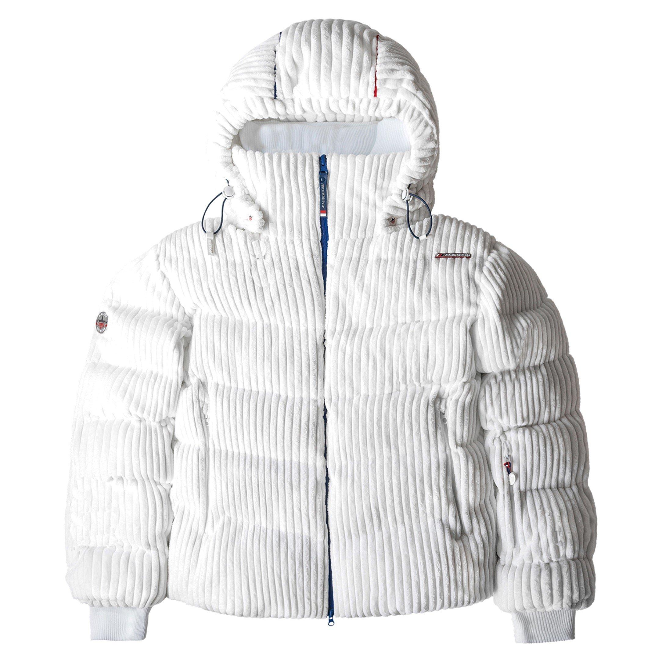 Malibu Ski Club | Women's Piste Corduroy Oversized-Fit Ski Jacket