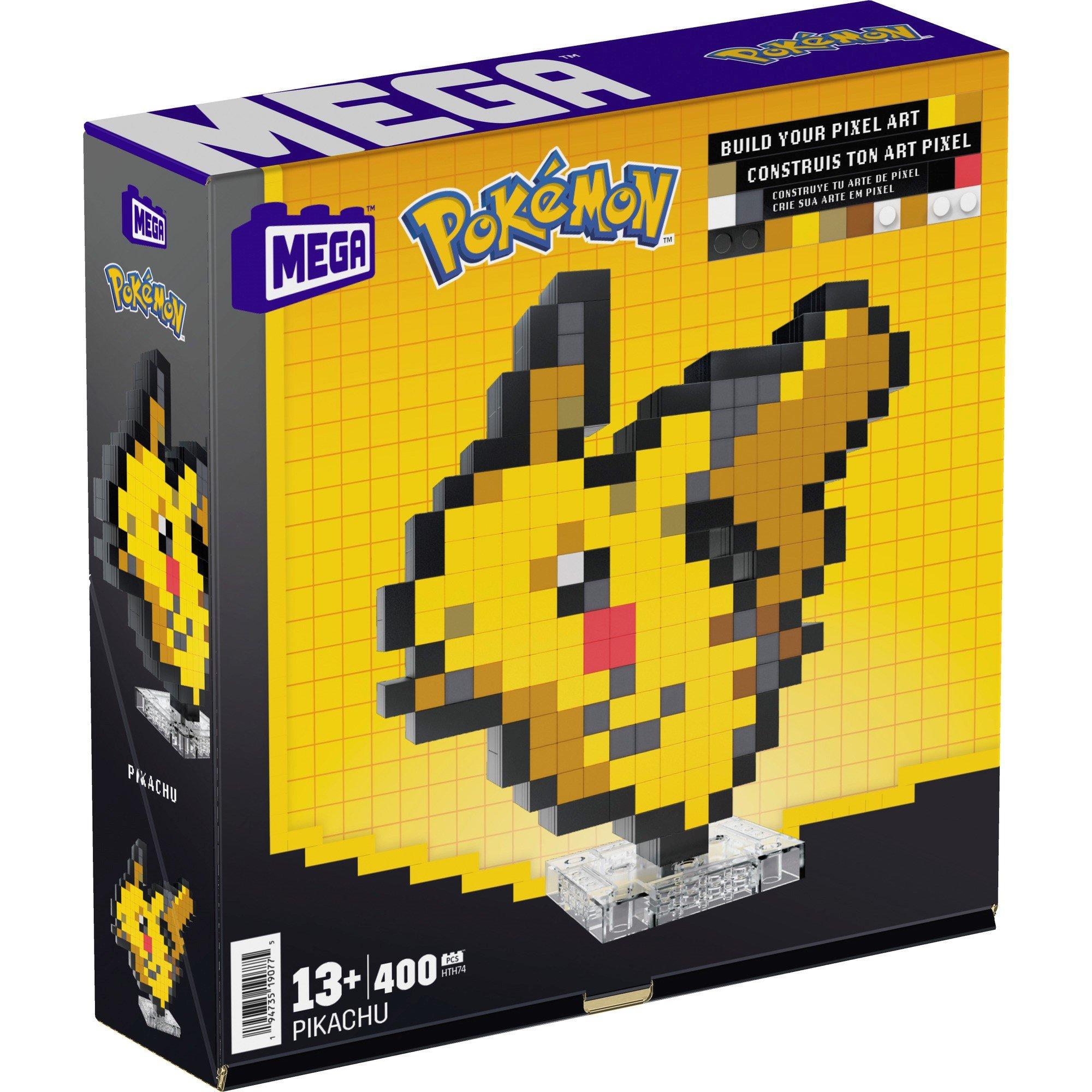Merce - Pokemon - MEGA CONSTRUX Pokémon Pikachu Pixel Art - 1