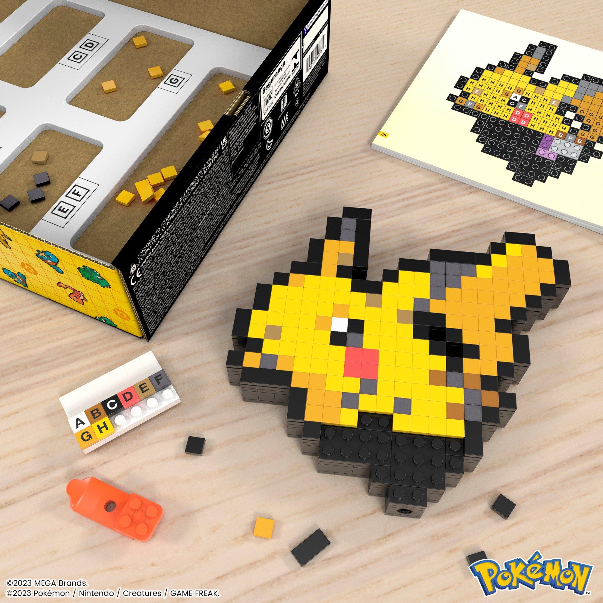 Merce - Pokemon - MEGA CONSTRUX Pokémon Pikachu Pixel Art - 6