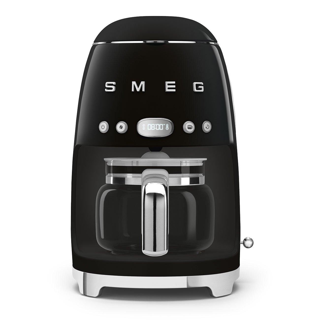 Black - Smeg - Retro Kitchen Set 1.4L Drip Coffee Machine and In - 4