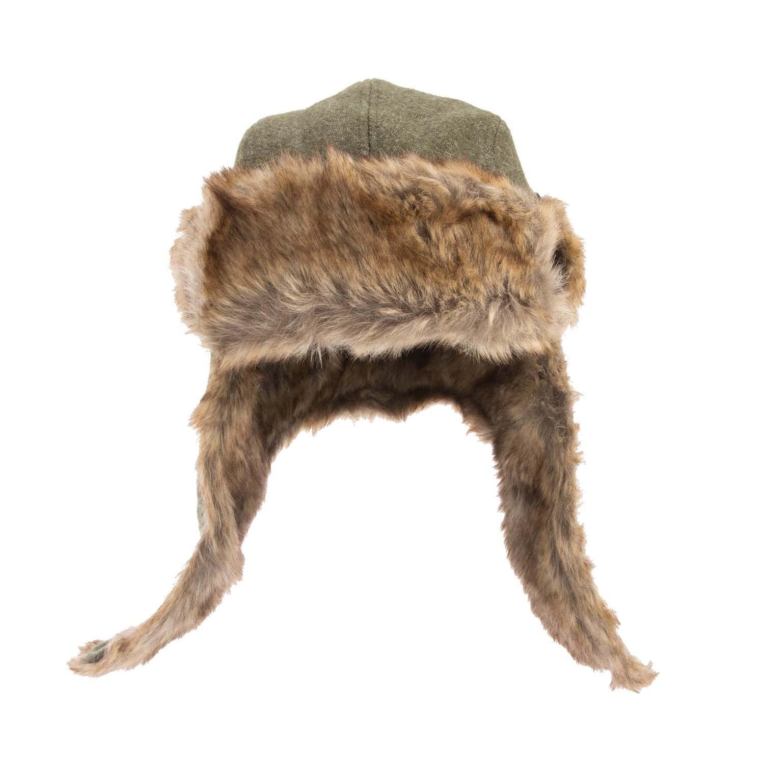 Green - New Era - Harris Tweed Trapper Hat - 1