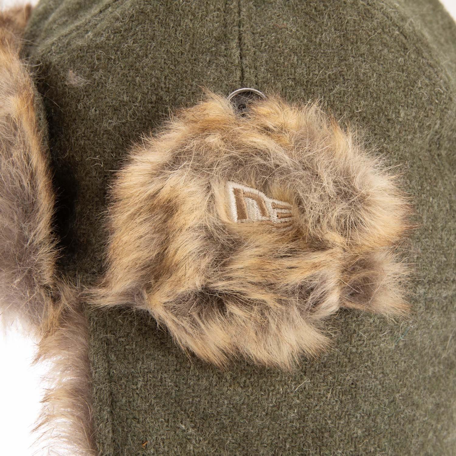 Green - New Era - Harris Tweed Trapper Hat - 3
