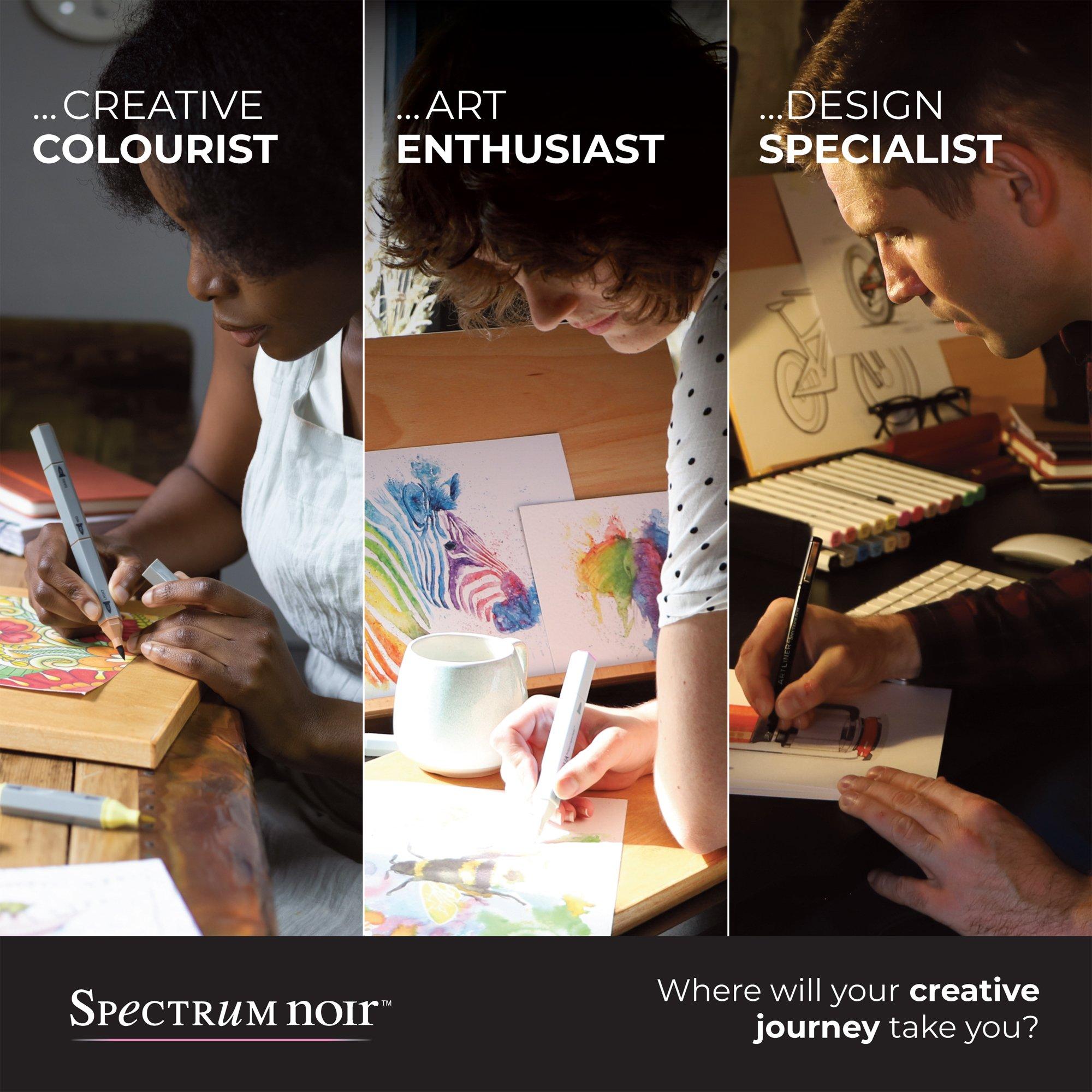 Multi - Crafters Companion - Metallic Markers by Spectrum Noir (6pk) - Precious - 6