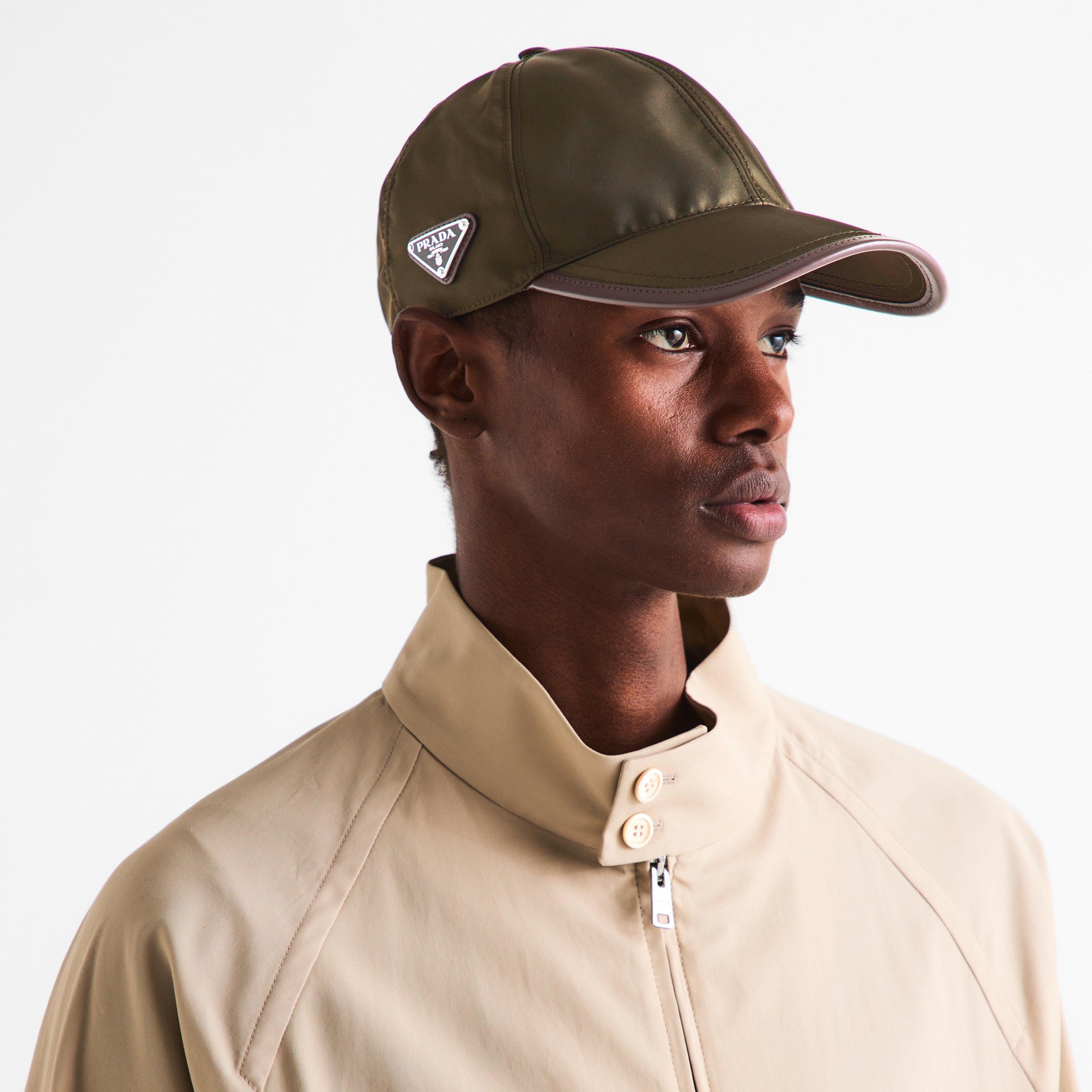 Prada | Mens Re-Nylon Baseball Cap | Cruise Fashion