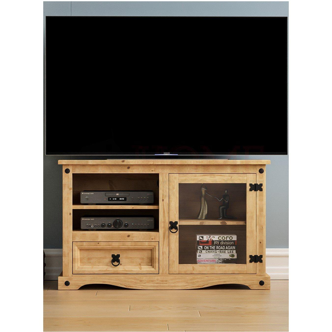 Pine - Lassic - Vida Designs Corona Entertainment Unit - 3
