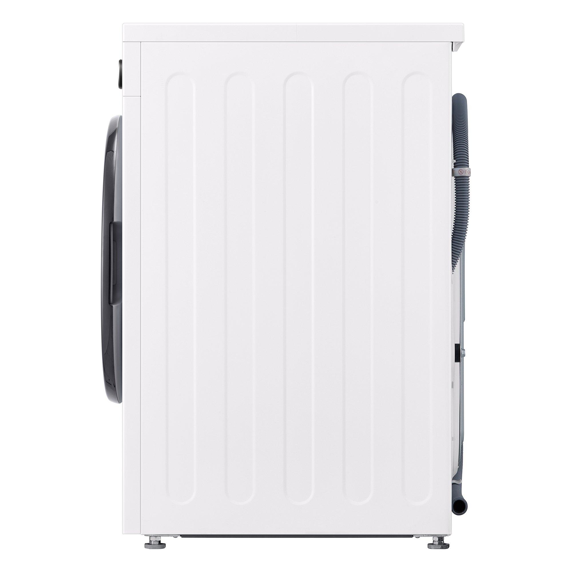 White - LG - X10 Series Direct Drive™ 8kg Washing Machine - 9