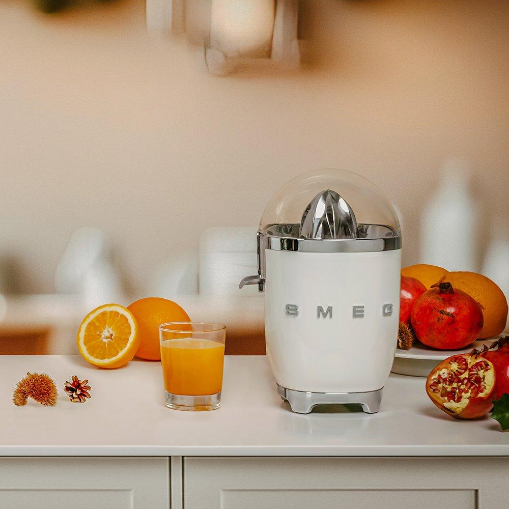 White - Smeg - Blender and Juicer Set Compact Personal Blender - 3