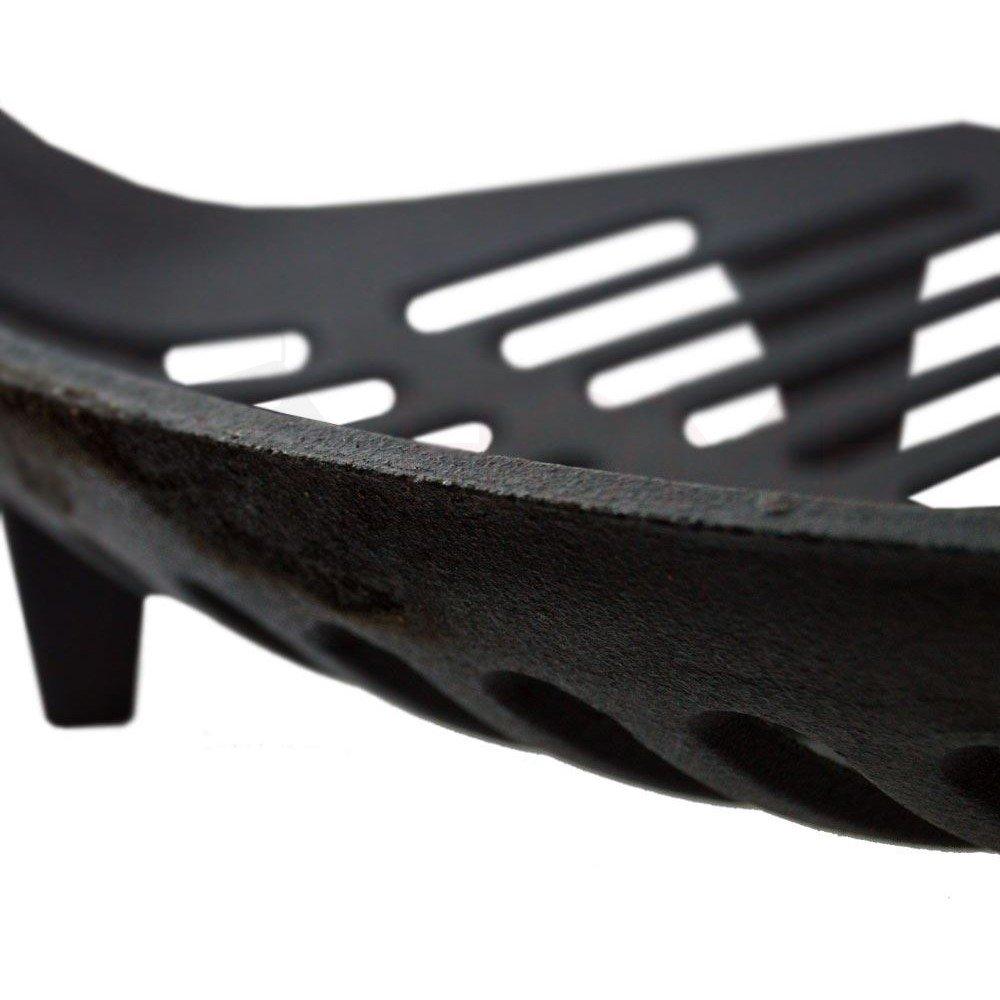 Black - Lassic - Fire Vida Cast Iron Fire Grate Medium - 3
