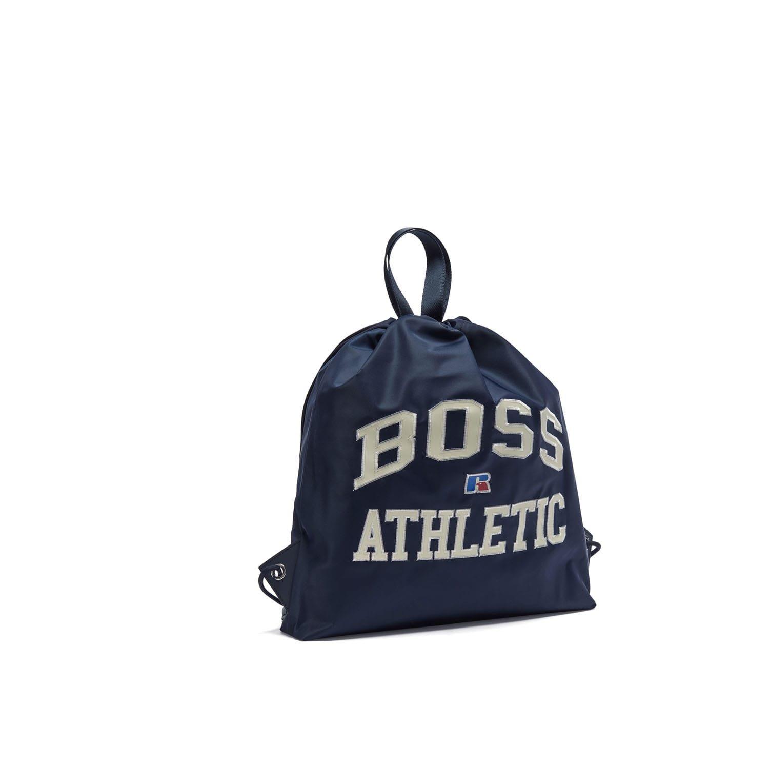 Navy - Boss - Drawstring Backpack - 1