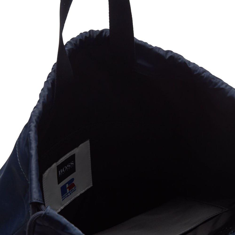 Navy - Boss - Drawstring Backpack - 3