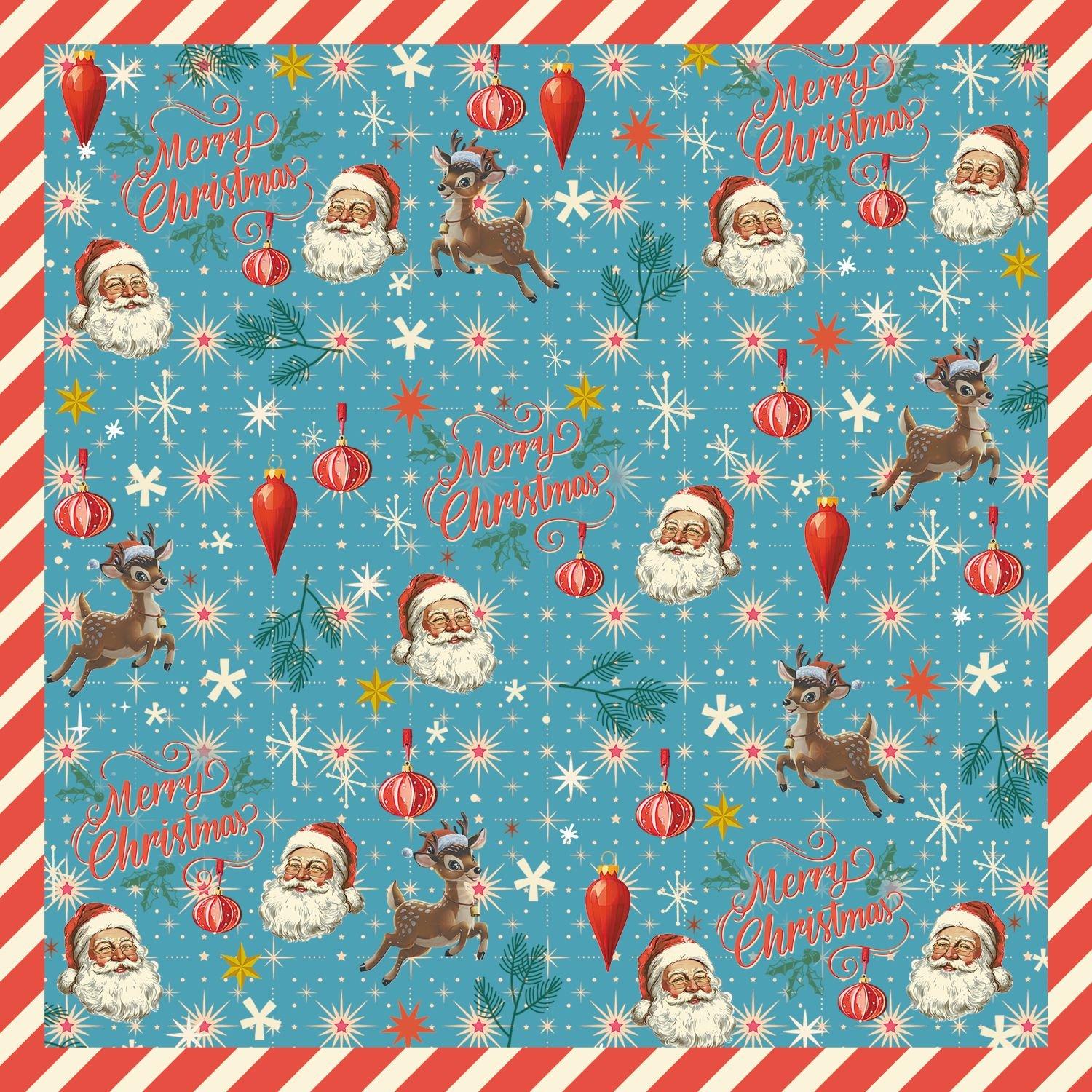 Multi - Crafters Companion - Retro Christmas Collection 12 x12 Paper Pad - 2