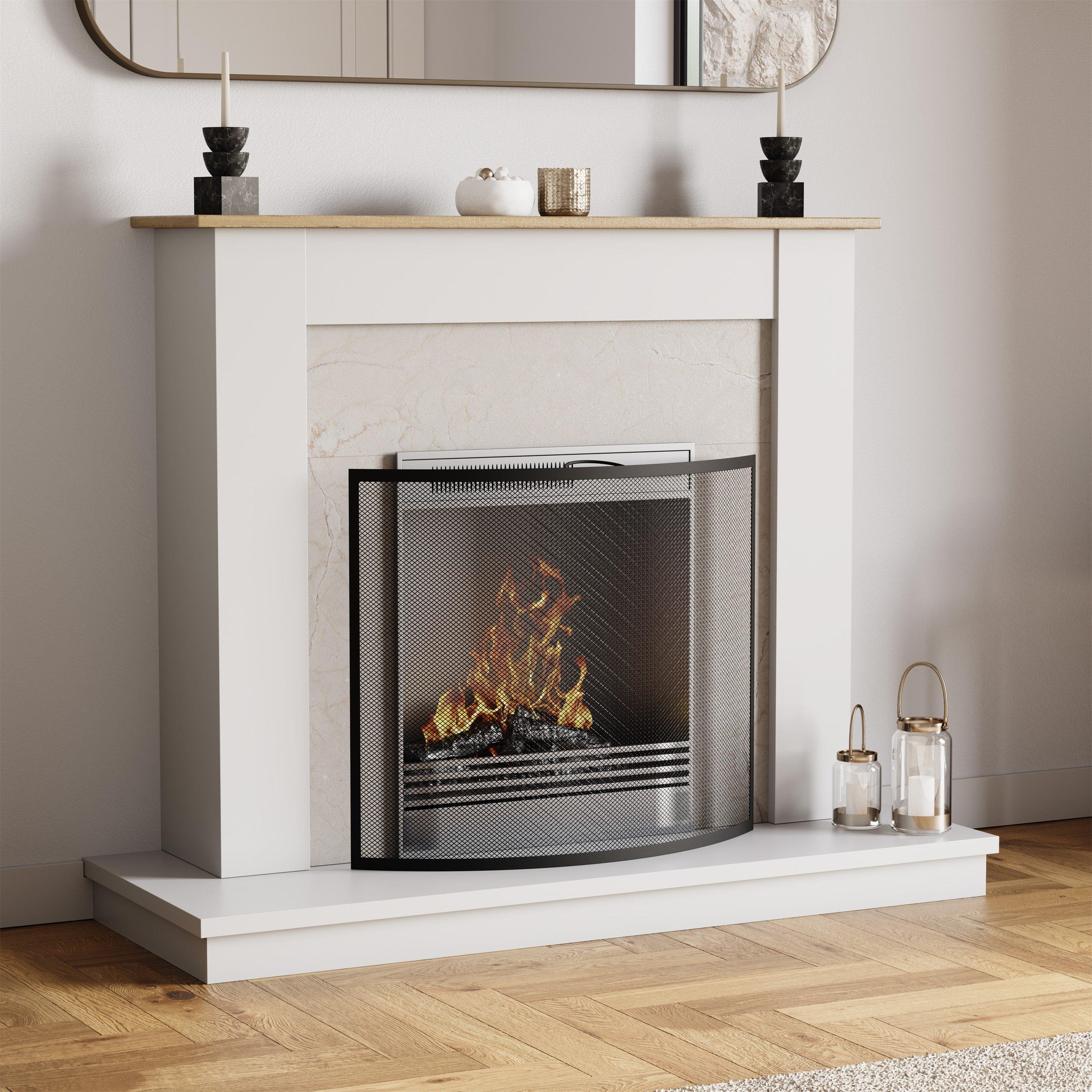 Fire Vida Buckton Fire Guard Nickel