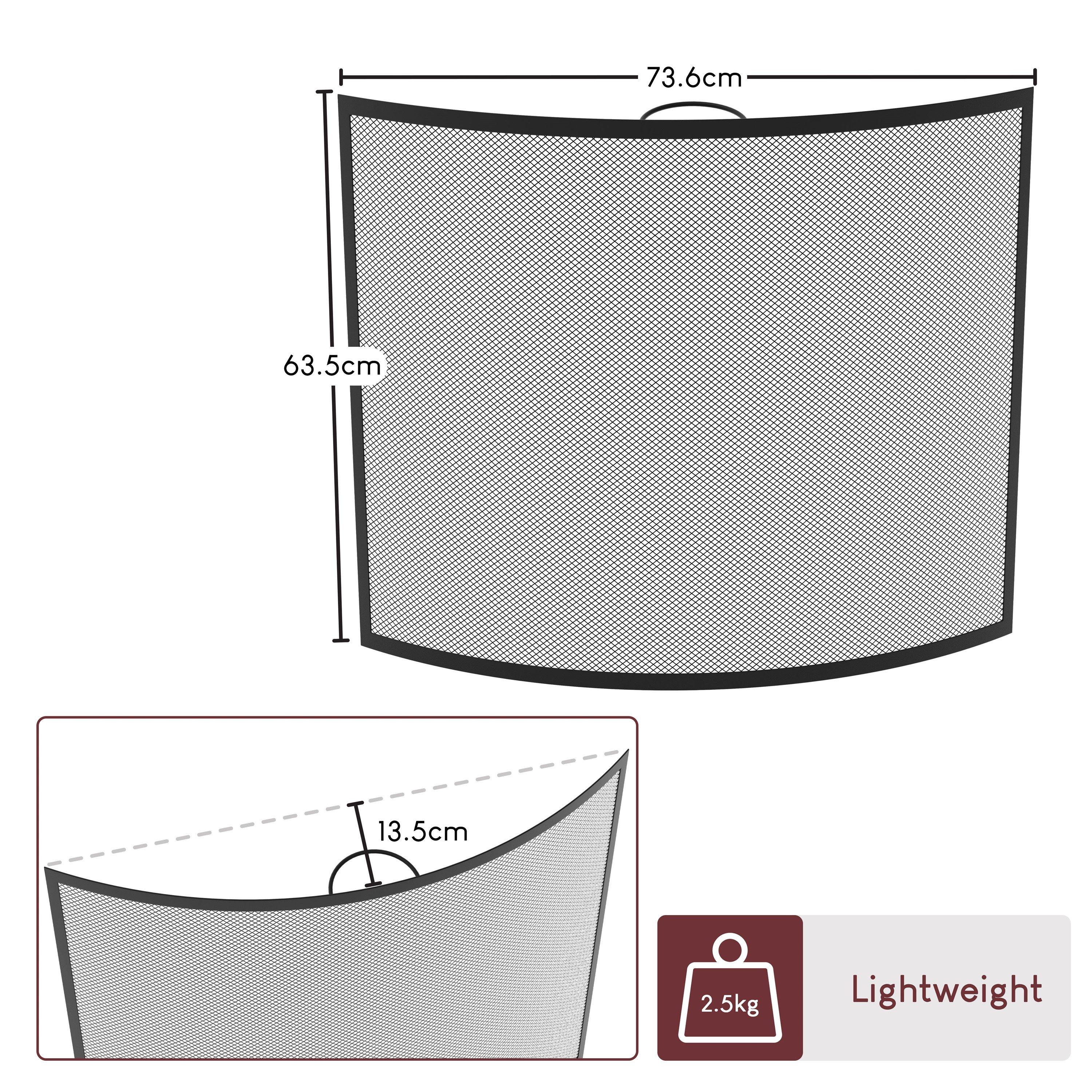 Black - Lassic - Fire Vida Buckton Fire Guard Nickel - 2