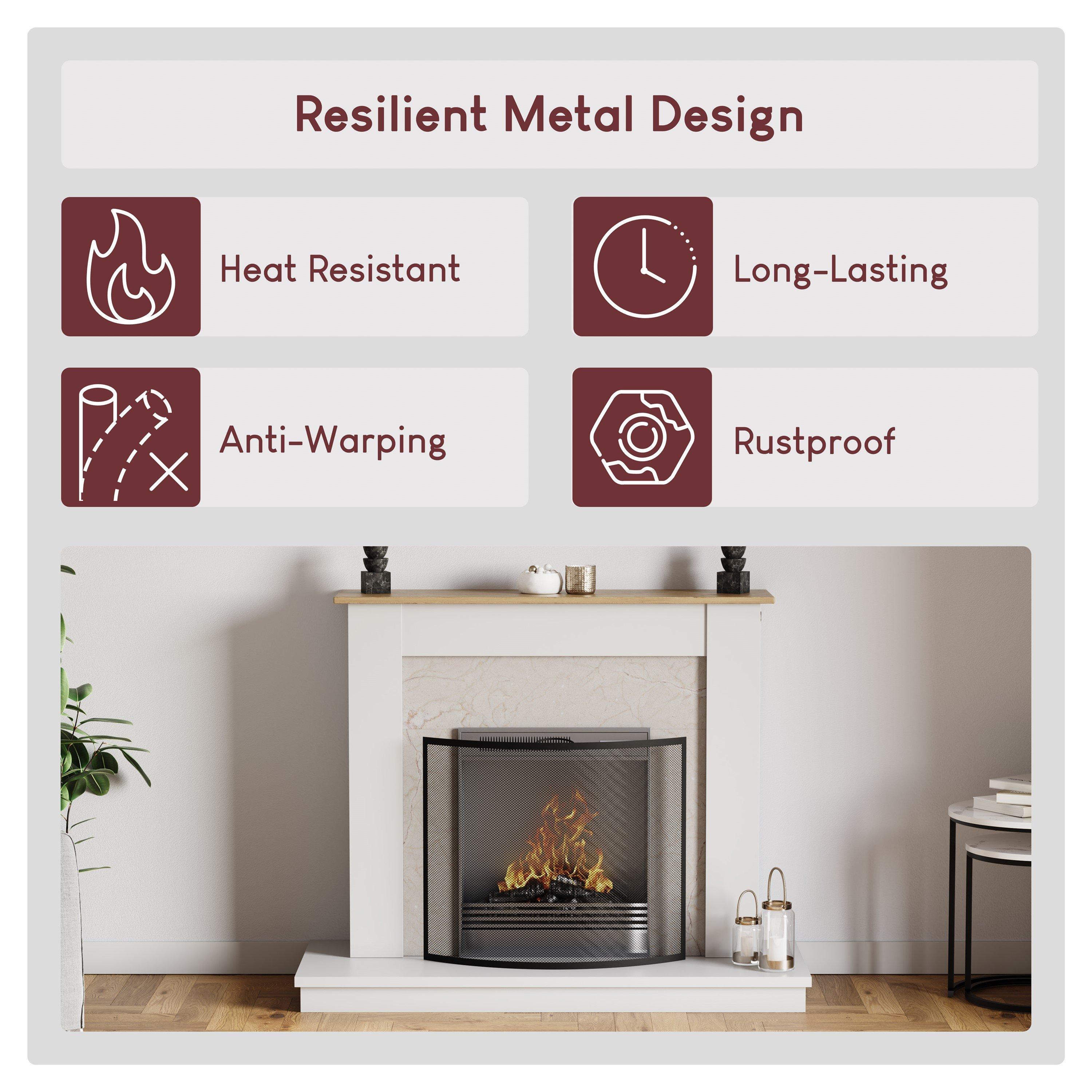 Black - Lassic - Fire Vida Buckton Fire Guard Nickel - 4