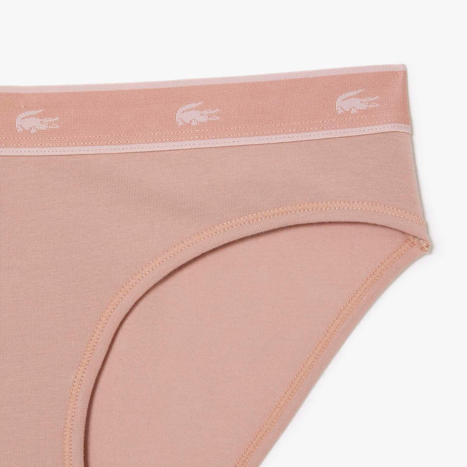 Pink - Lacoste - Stretch Cotton Briefs - 2